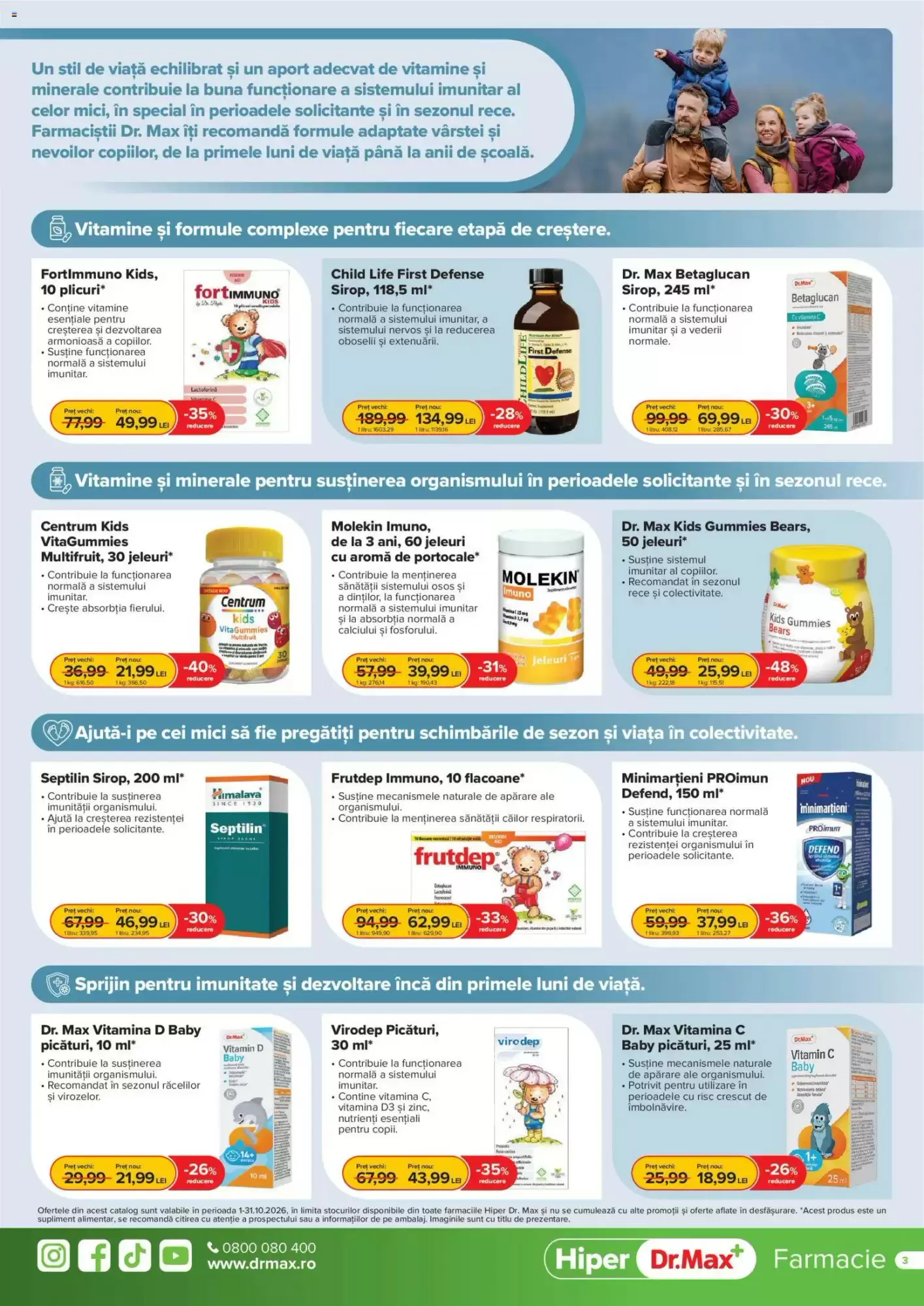 Catalogul cu oferte Dr.Max valabil de la 01.10.2026 - Pagina 3.