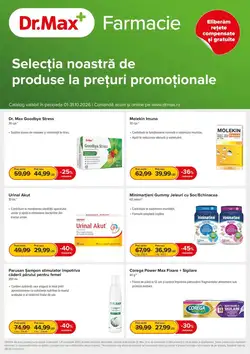 Catalogul cu oferte Dr.Max valabil de la 01.10.2026