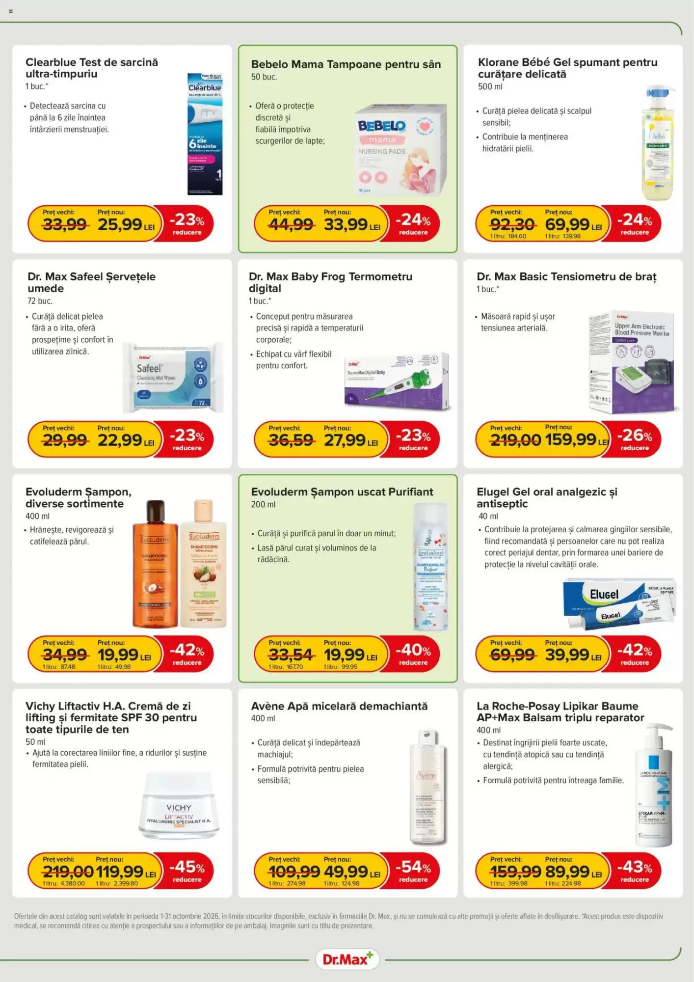 Catalogul cu oferte Dr.Max valabil de la 01.10.2026 - Pagina 7.