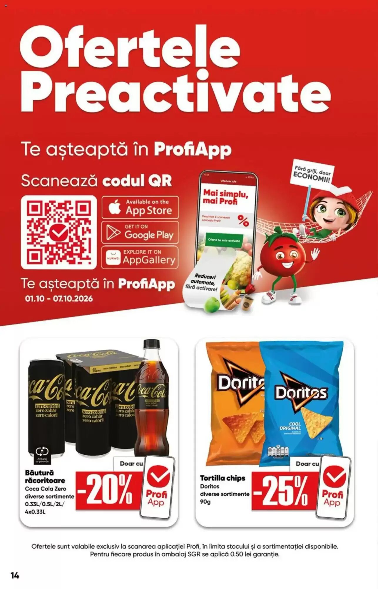 Catalogul cu oferte PROFI valabil de la 01.10.2026 - Pagina 14.