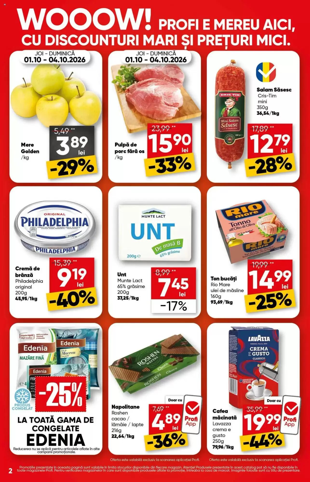 Catalogul cu oferte PROFI valabil de la 01.10.2026 - Pagina 2.