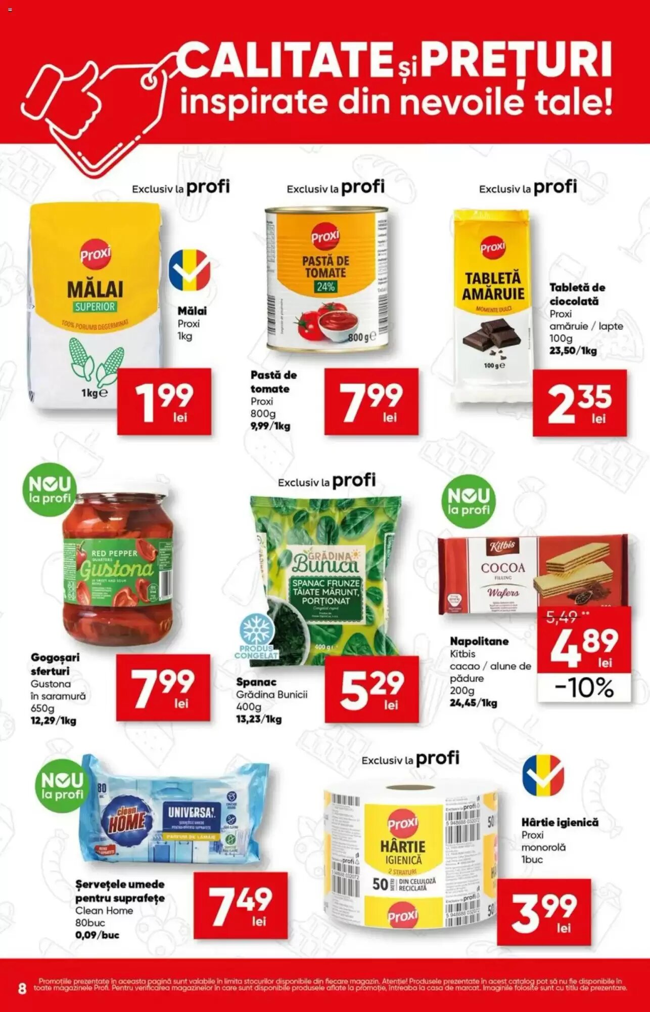 Catalogul cu oferte PROFI valabil de la 01.10.2026 - Pagina 8.