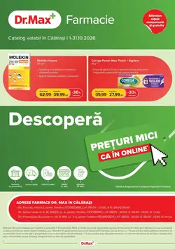 Catalogul cu oferte Dr.Max valabil de la 01.10.2026