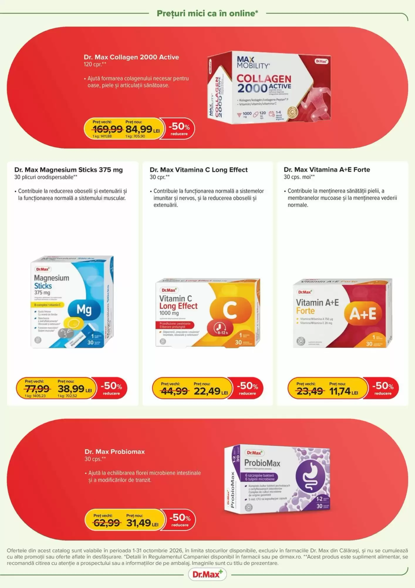 Catalogul cu oferte Dr.Max valabil de la 01.10.2026 - Pagina 3.
