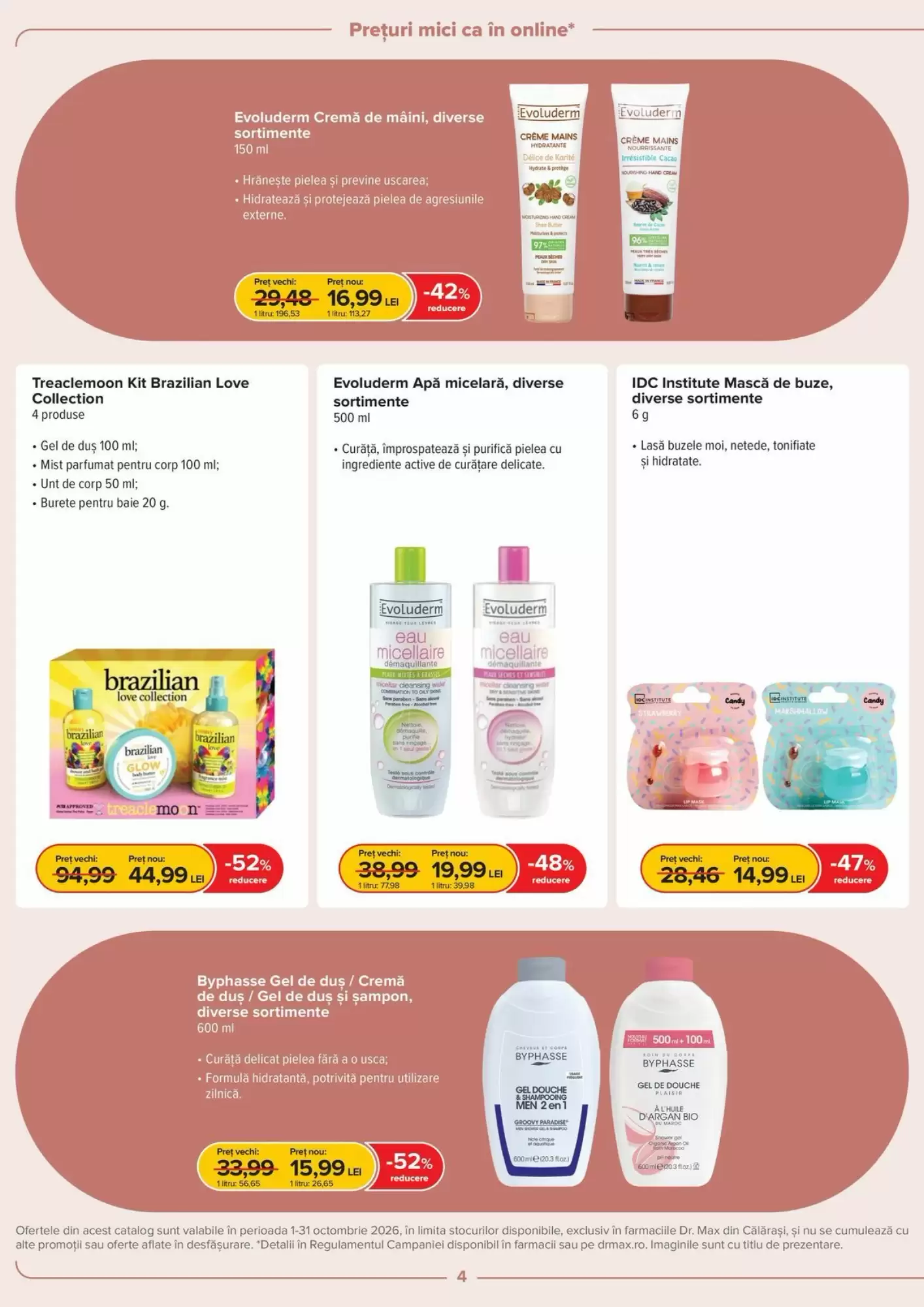 Catalogul cu oferte Dr.Max valabil de la 01.10.2026 - Pagina 4.