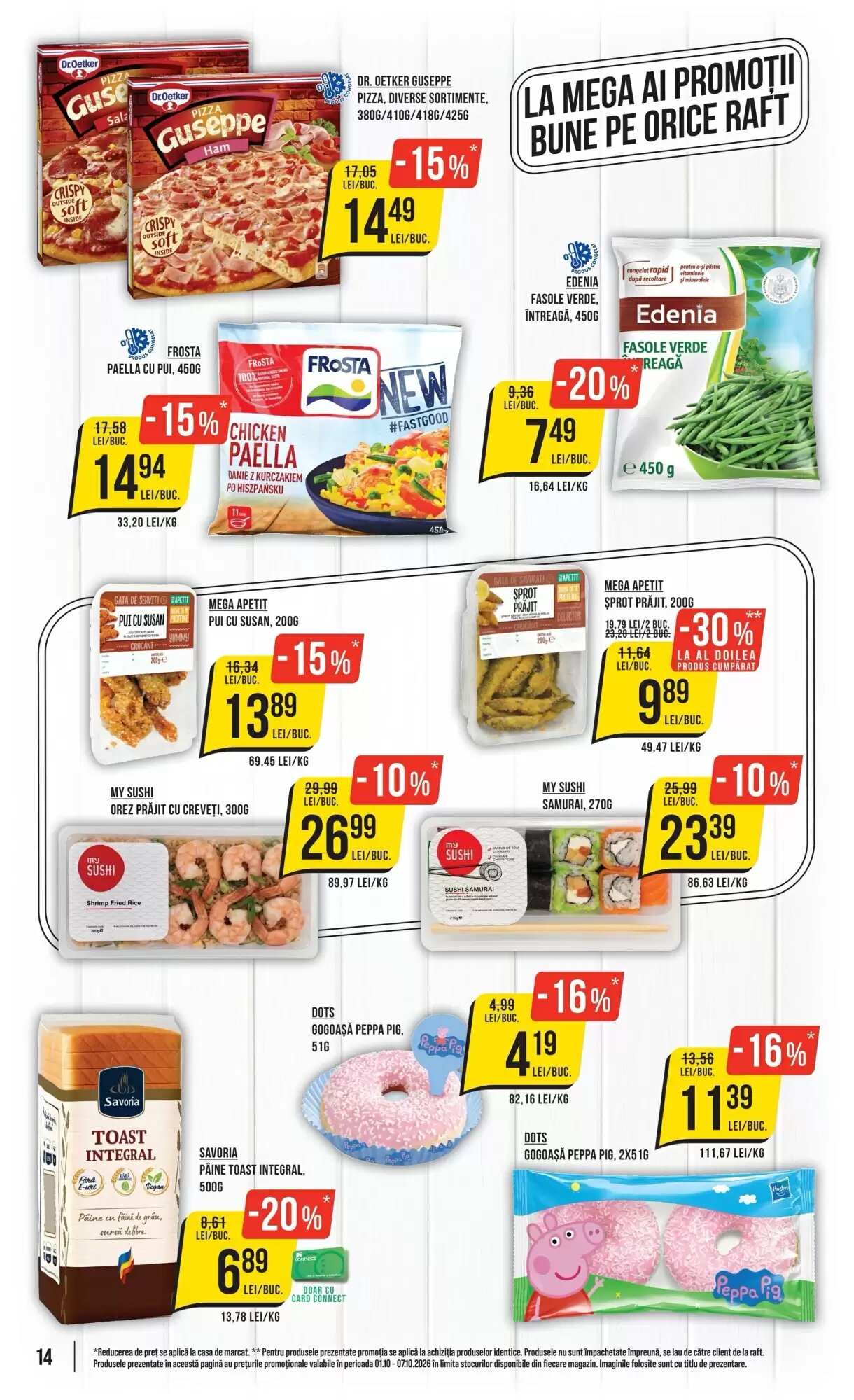 Catalogul cu oferte Mega Image valabil de la 01.10.2026 - Pagina 14.