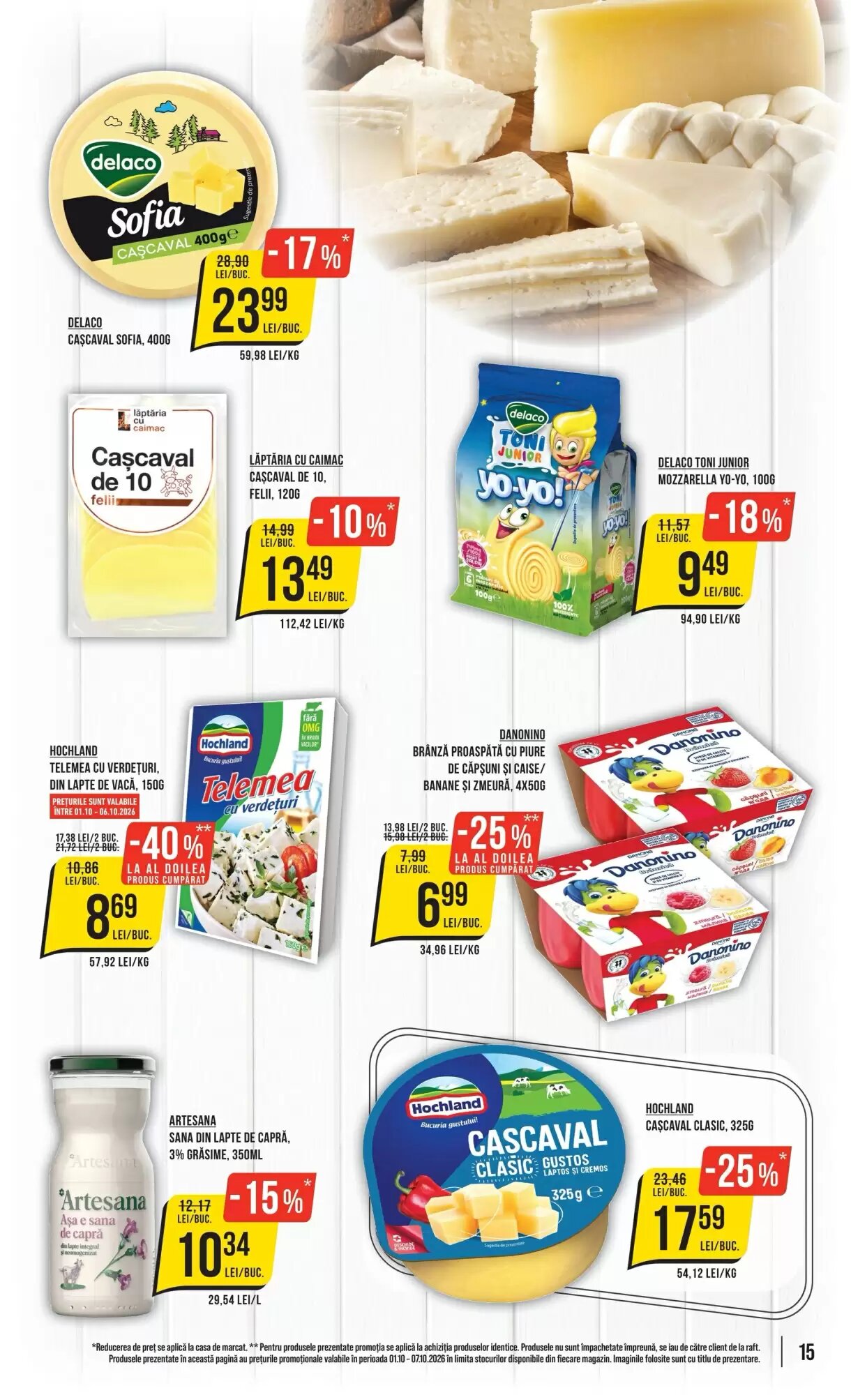 Catalogul cu oferte Mega Image valabil de la 01.10.2026 - Pagina 15.