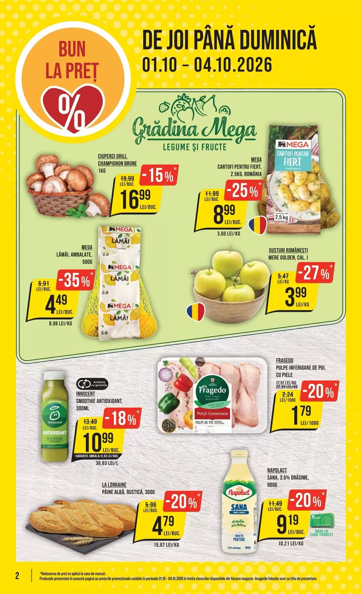 Catalogul cu oferte Mega Image valabil de la 01.10.2026 - Pagina 2.