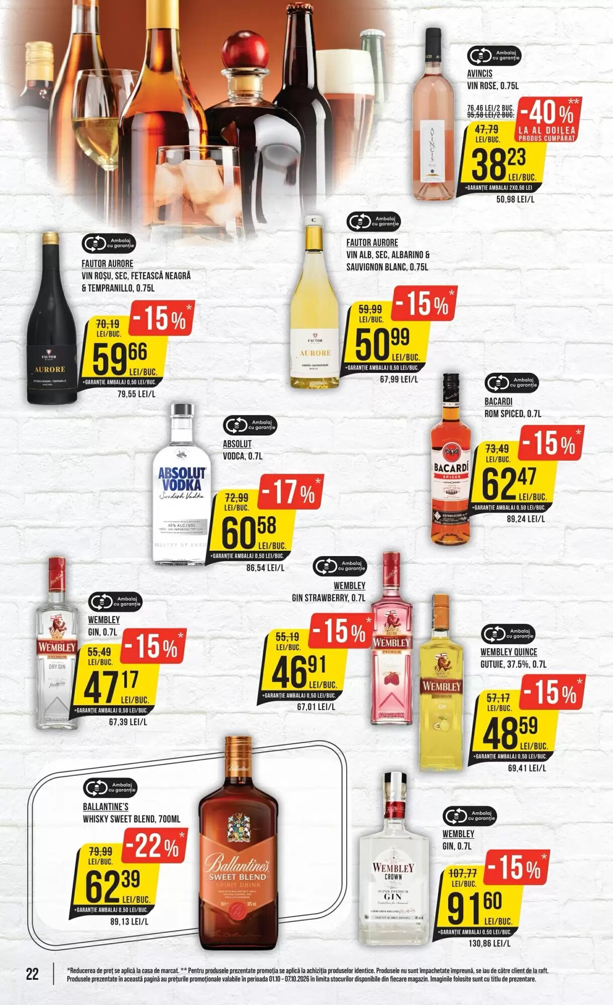 Catalogul cu oferte Mega Image valabil de la 01.10.2026 - Pagina 22.