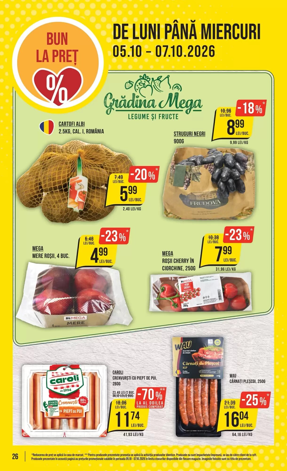 Catalogul cu oferte Mega Image valabil de la 01.10.2026 - Pagina 26.