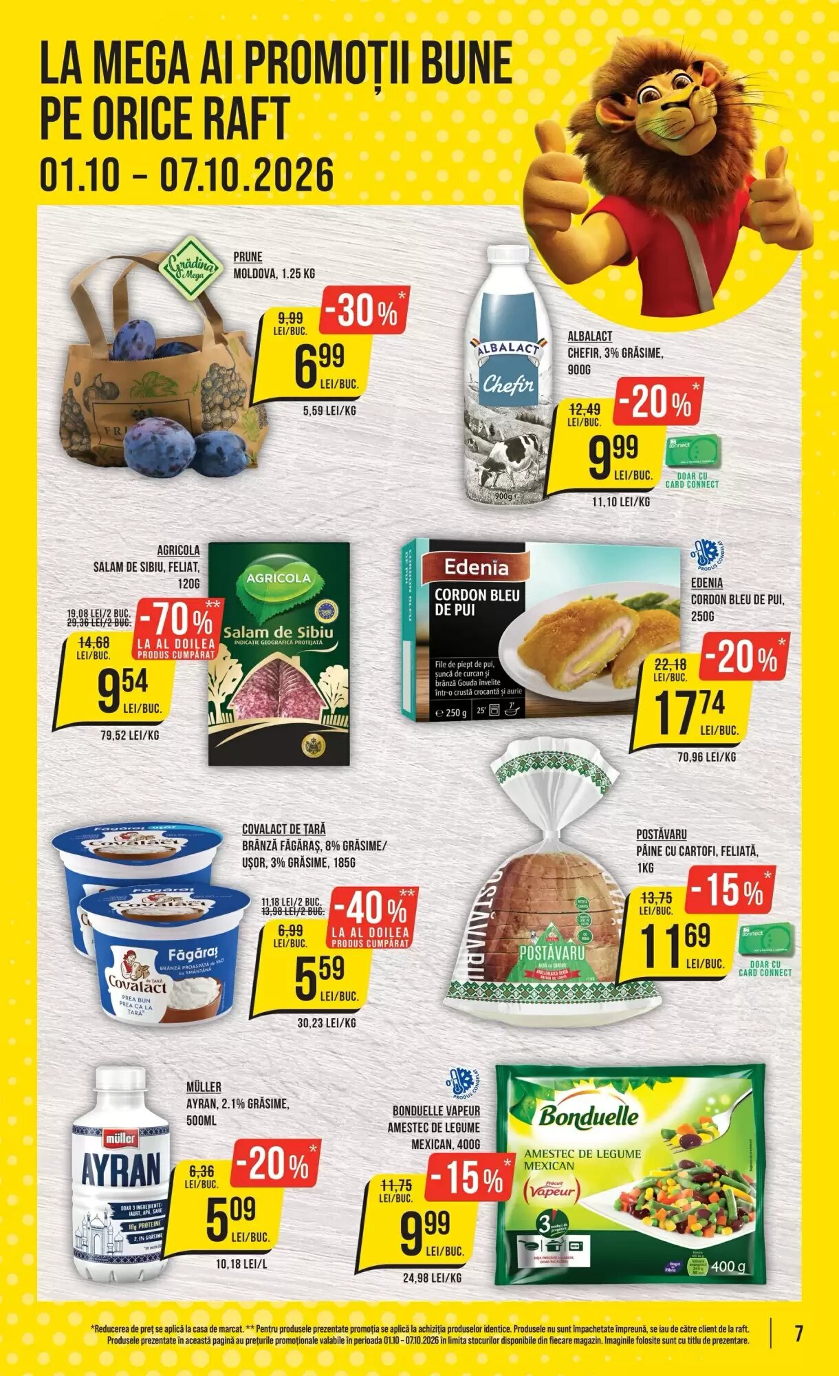 Catalogul cu oferte Mega Image valabil de la 01.10.2026 - Pagina 7.