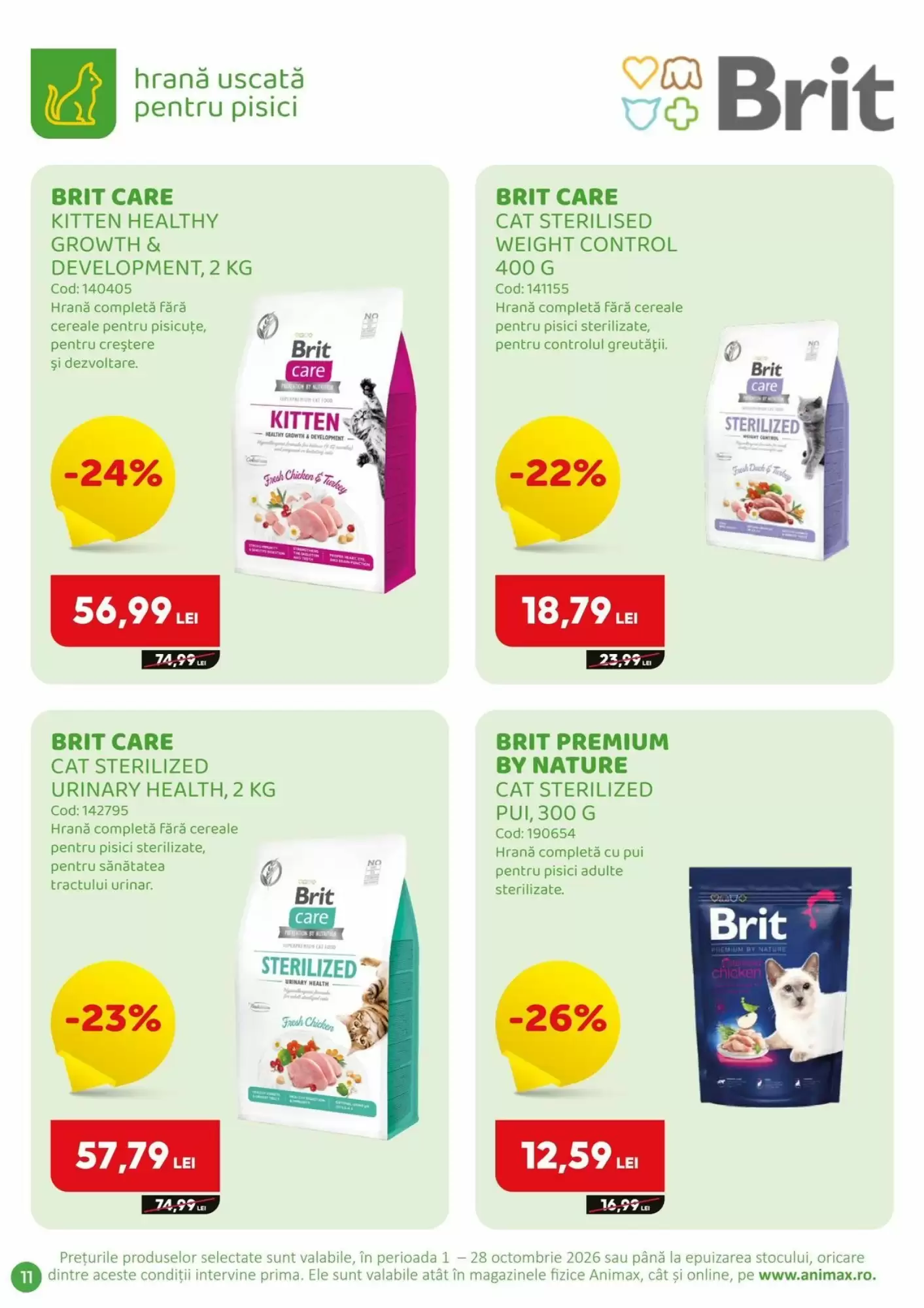Catalogul cu oferte Animax valabil de la 01.10.2026 - Pagina 12.