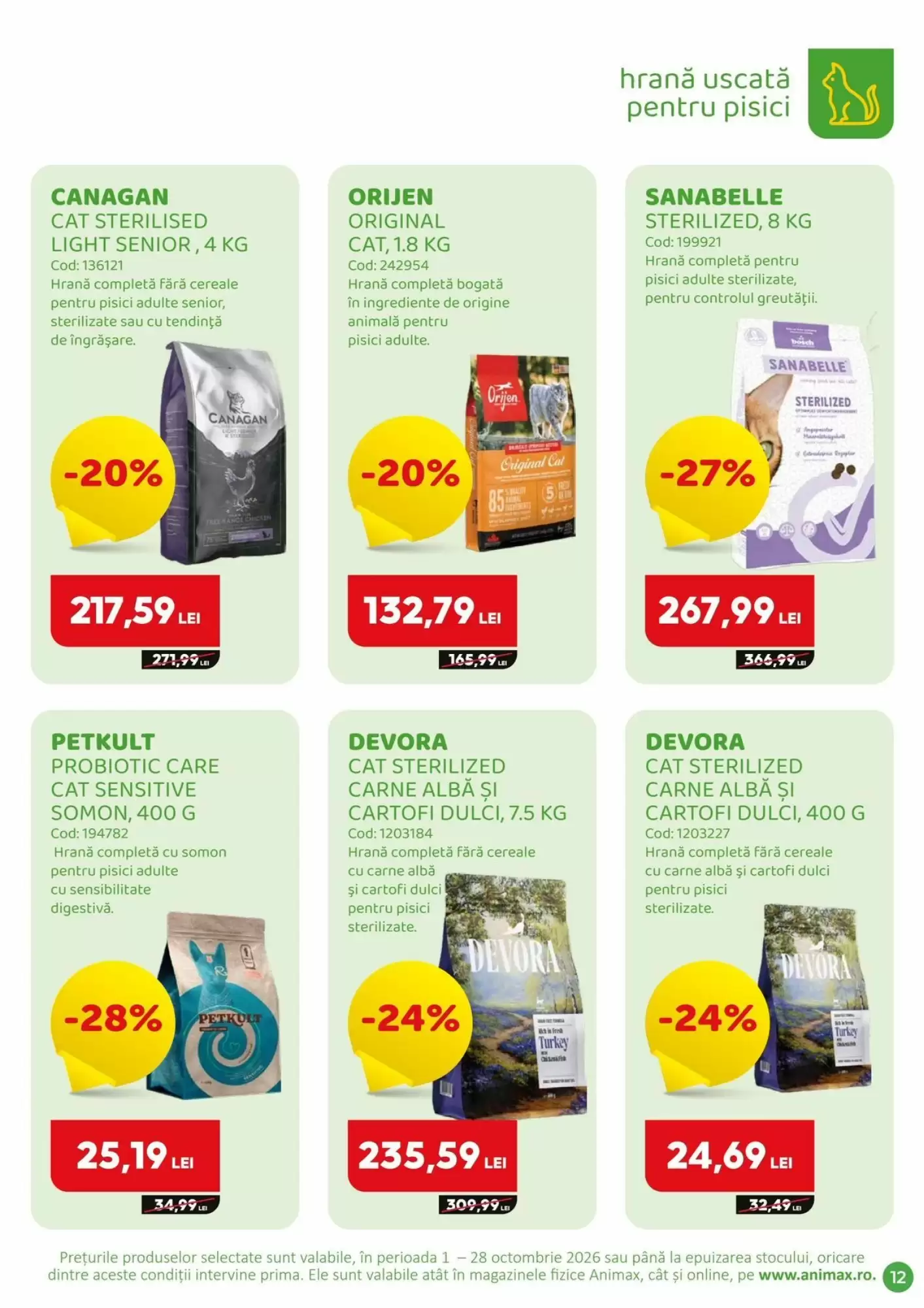 Catalogul cu oferte Animax valabil de la 01.10.2026 - Pagina 13.