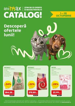 Catalogul cu oferte Animax valabil de la 01.10.2026