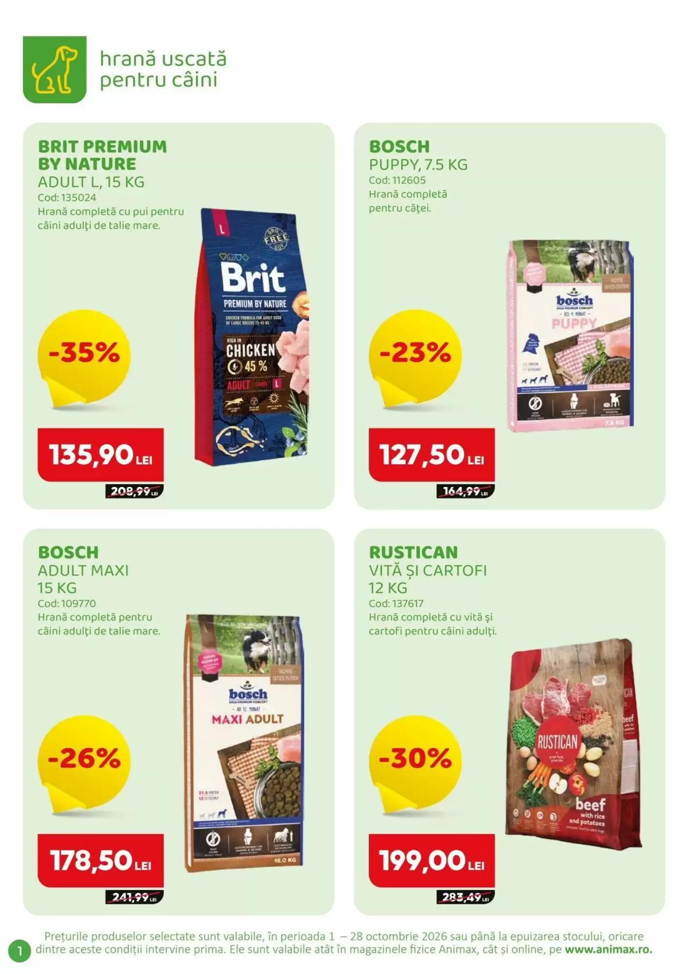 Catalogul cu oferte Animax valabil de la 01.10.2026 - Pagina 2.