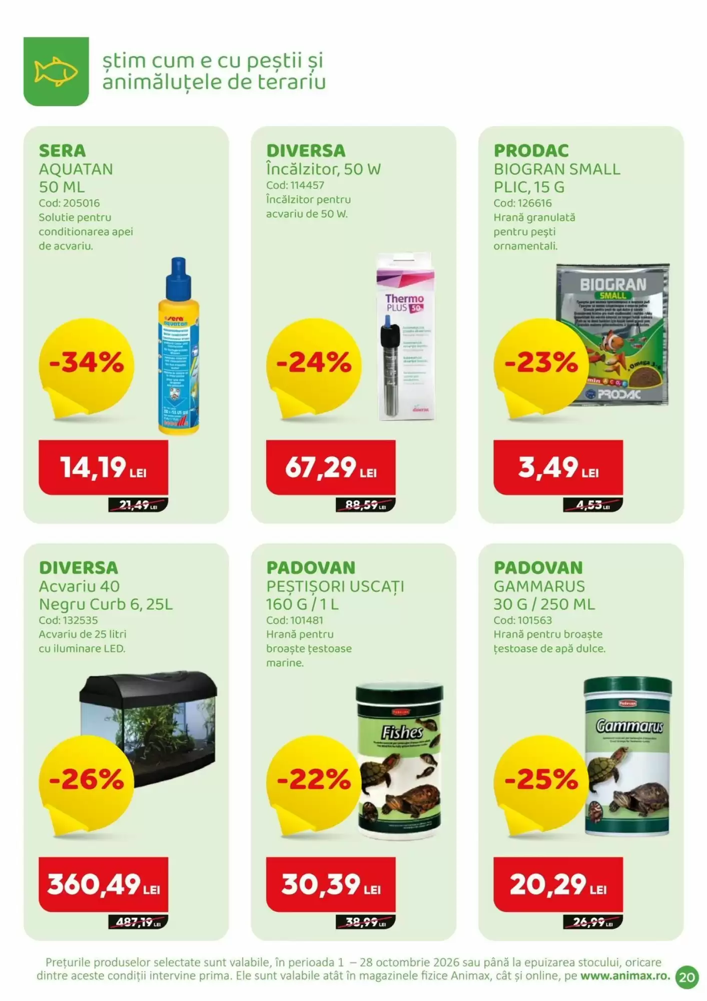 Catalogul cu oferte Animax valabil de la 01.10.2026 - Pagina 21.