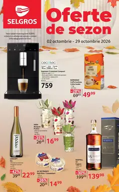 Catalogul cu oferte Selgros valabil de la 02.10.2026