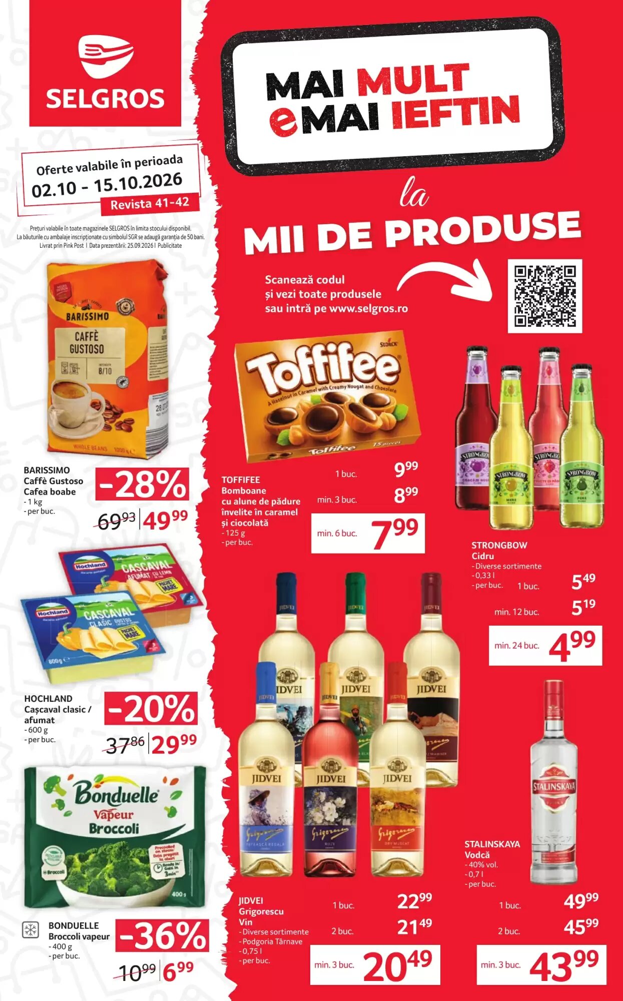 Catalogul cu oferte Selgros valabil de la 02.10.2026 - Pagina 1.