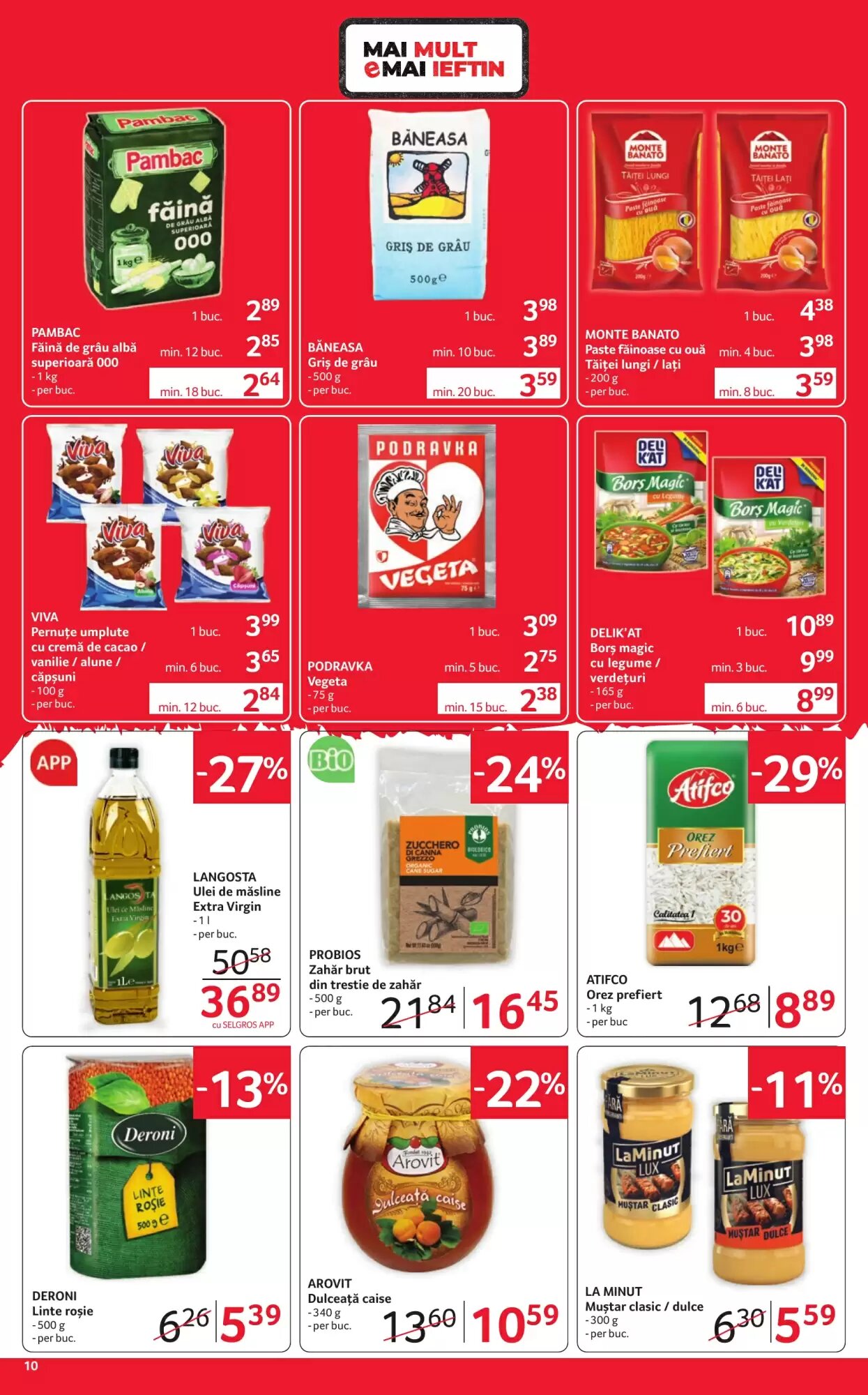 Catalogul cu oferte Selgros valabil de la 02.10.2026 - Pagina 10.