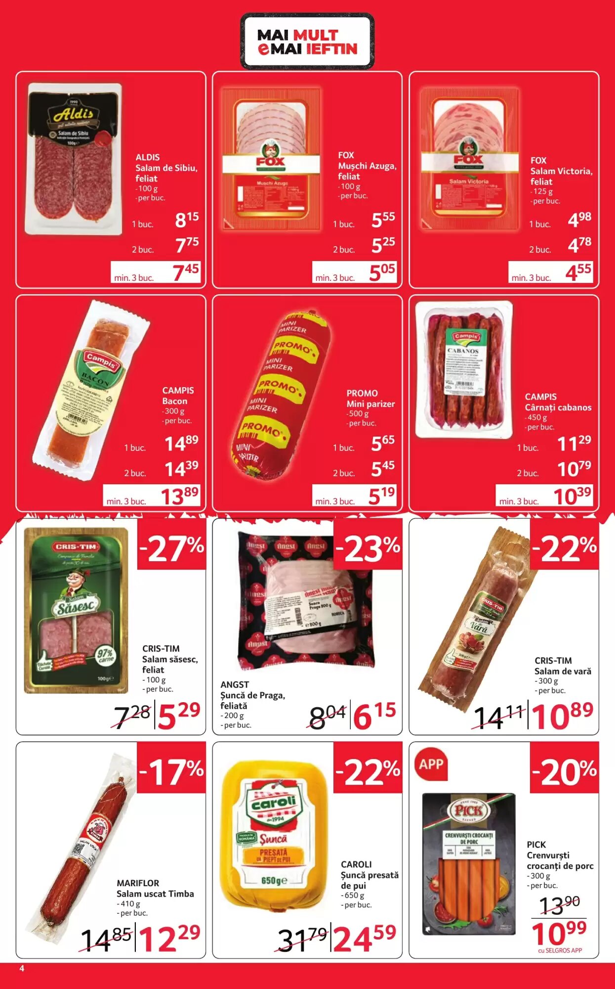 Catalogul cu oferte Selgros valabil de la 02.10.2026 - Pagina 4.