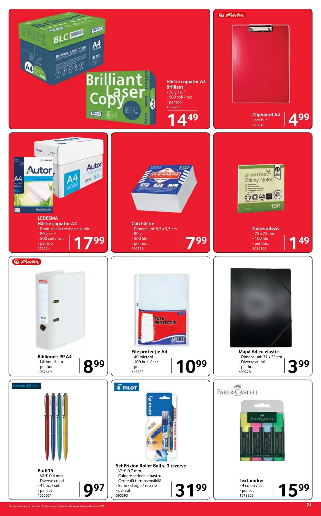 Catalogul cu oferte Selgros valabil de la 02.10.2026 - Pagina 21.