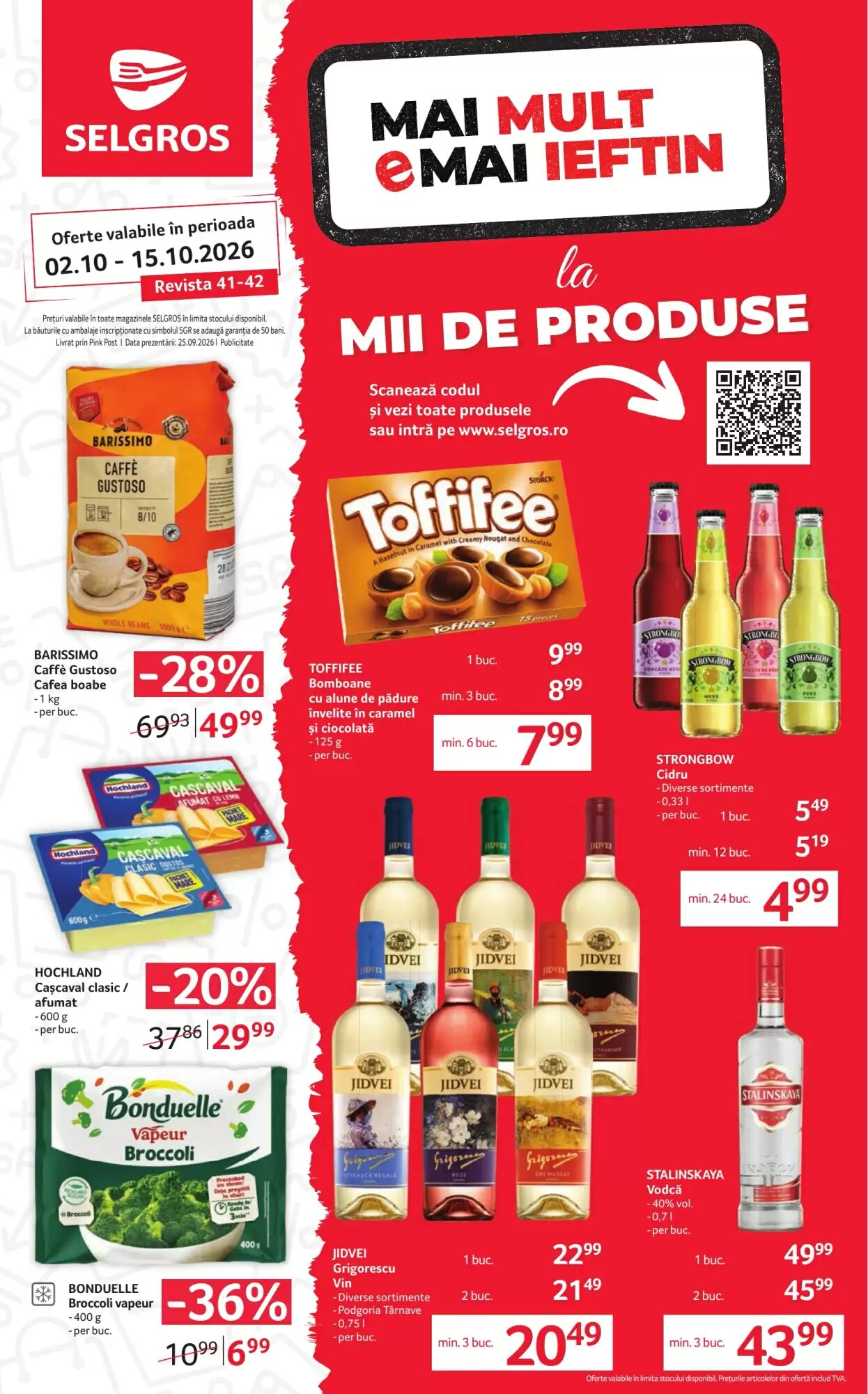 Catalogul cu oferte Selgros valabil de la 02.10.2026 - Pagina 1.