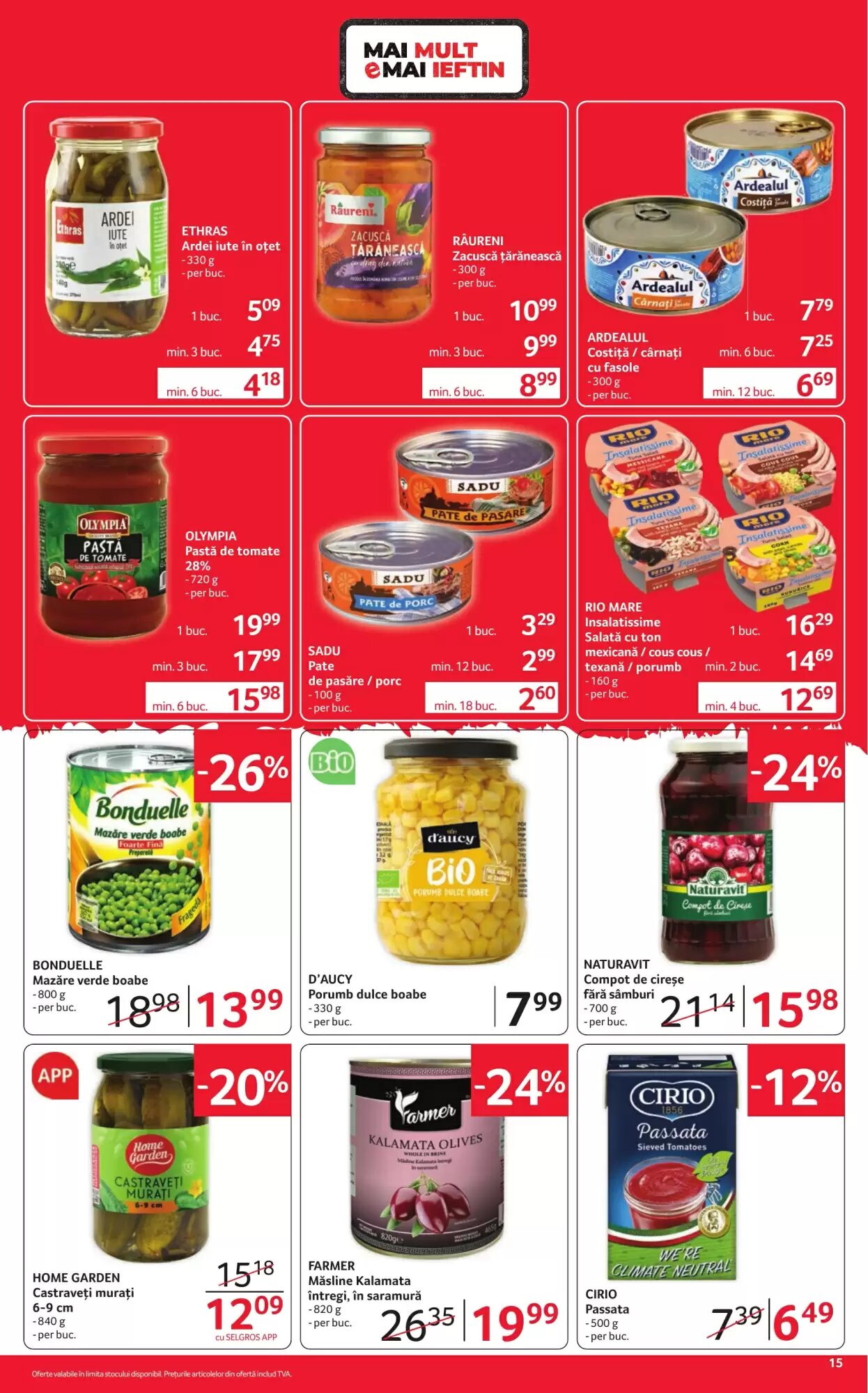 Catalogul cu oferte Selgros valabil de la 02.10.2026 - Pagina 15.
