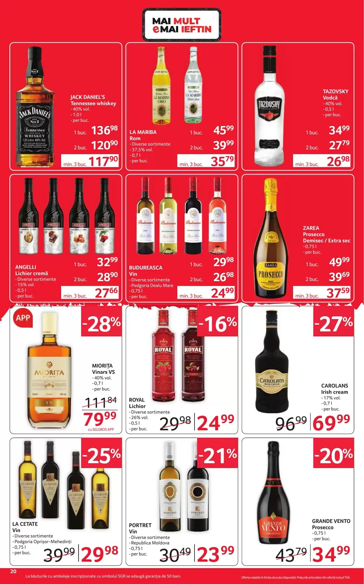 Catalogul cu oferte Selgros valabil de la 02.10.2026 - Pagina 20.