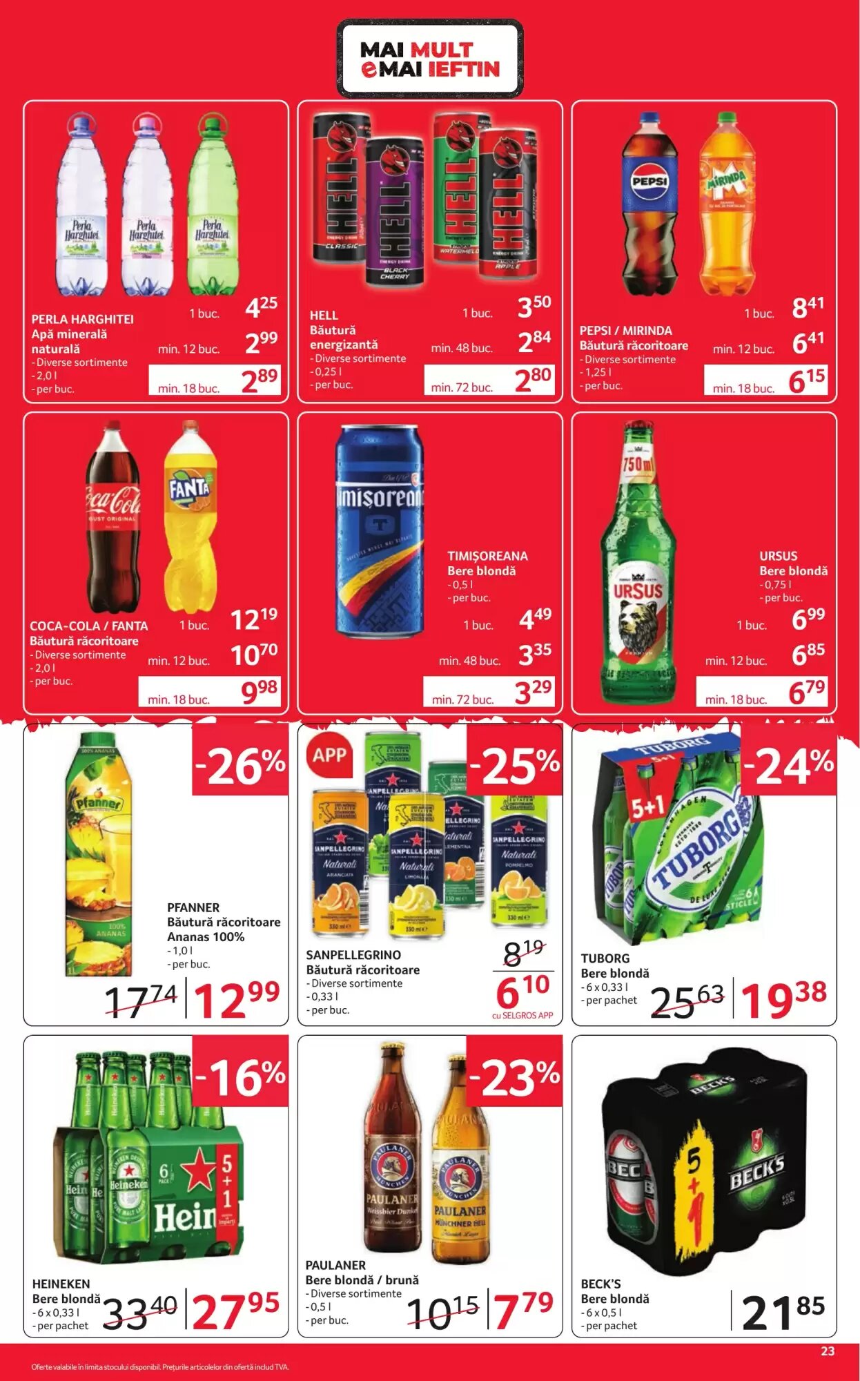 Catalogul cu oferte Selgros valabil de la 02.10.2026 - Pagina 23.