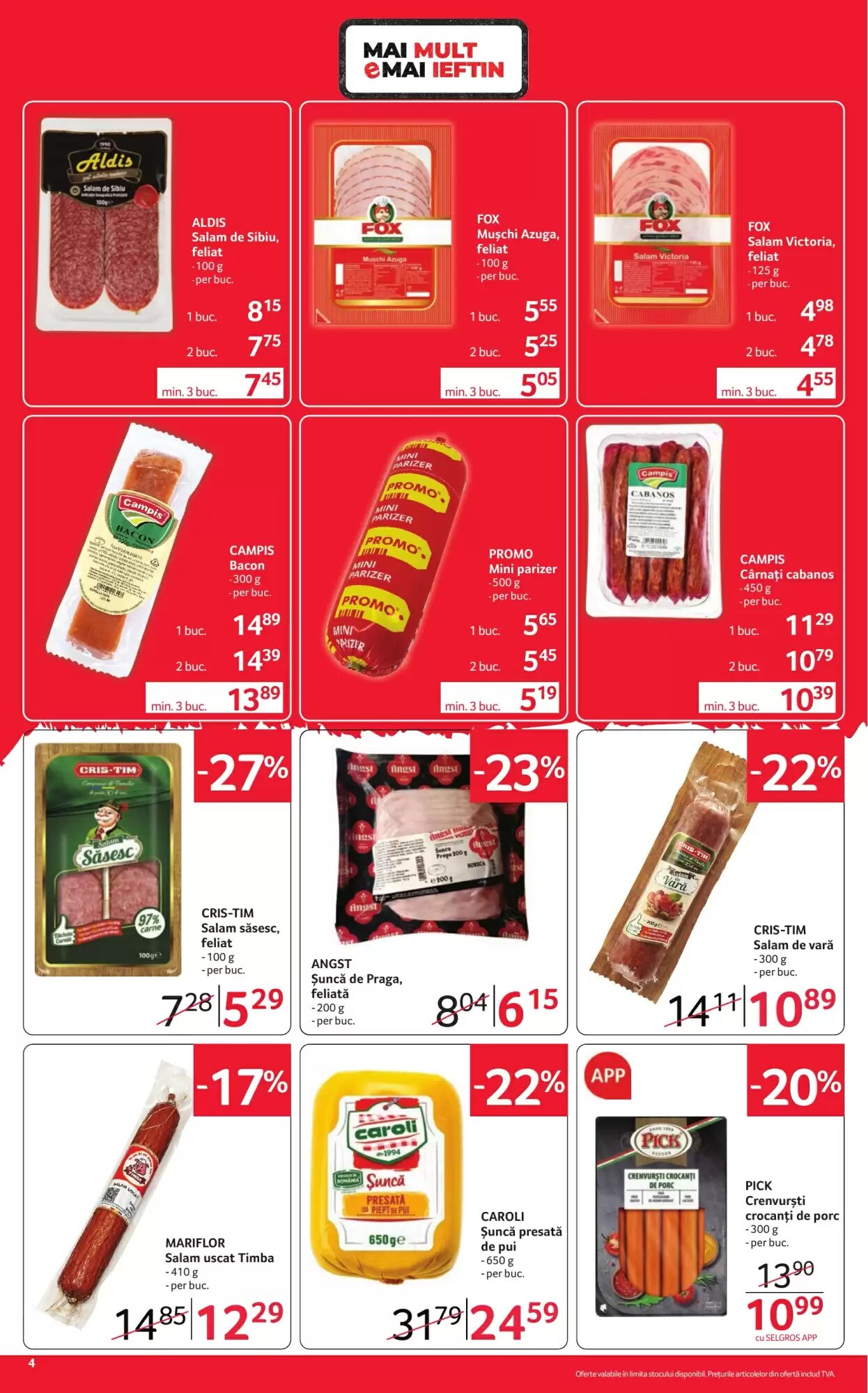 Catalogul cu oferte Selgros valabil de la 02.10.2026 - Pagina 4.