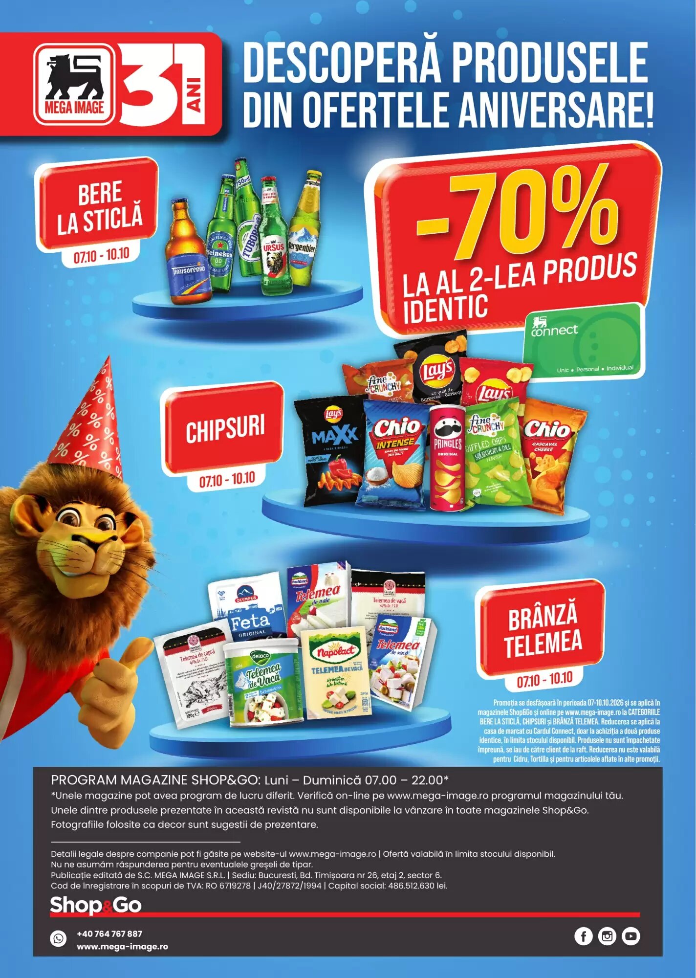 Catalogul cu oferte Mega Image valabil de la 03.10.2026 - Pagina 6.