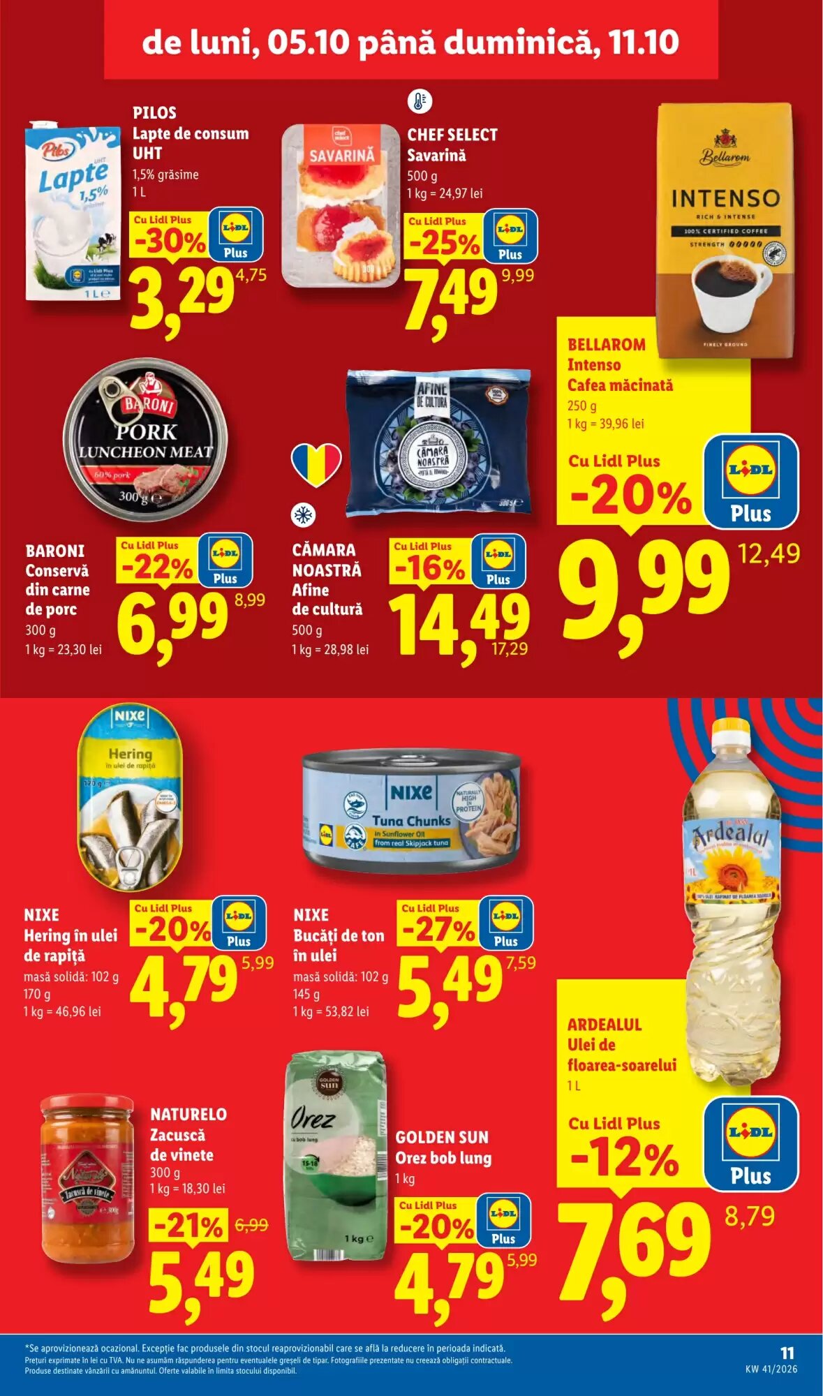 Catalogul cu oferte Lidl valabil de la 05.10.2026 - Pagina 11.