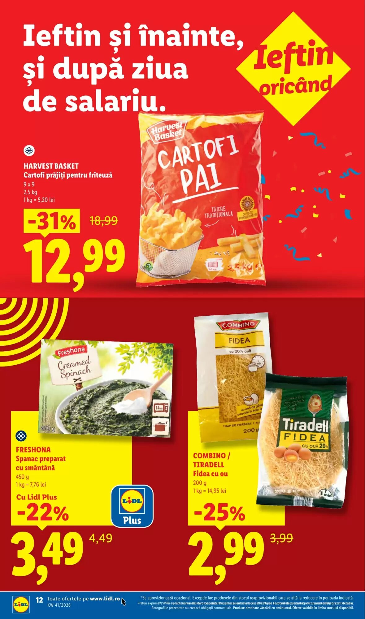 Catalogul cu oferte Lidl valabil de la 05.10.2026 - Pagina 12.