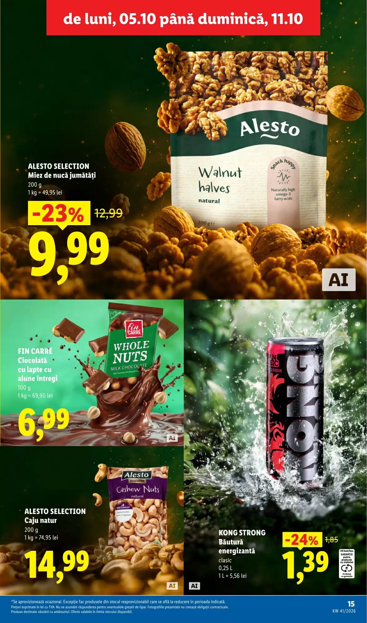 Catalogul cu oferte Lidl valabil de la 05.10.2026 - Pagina 15.