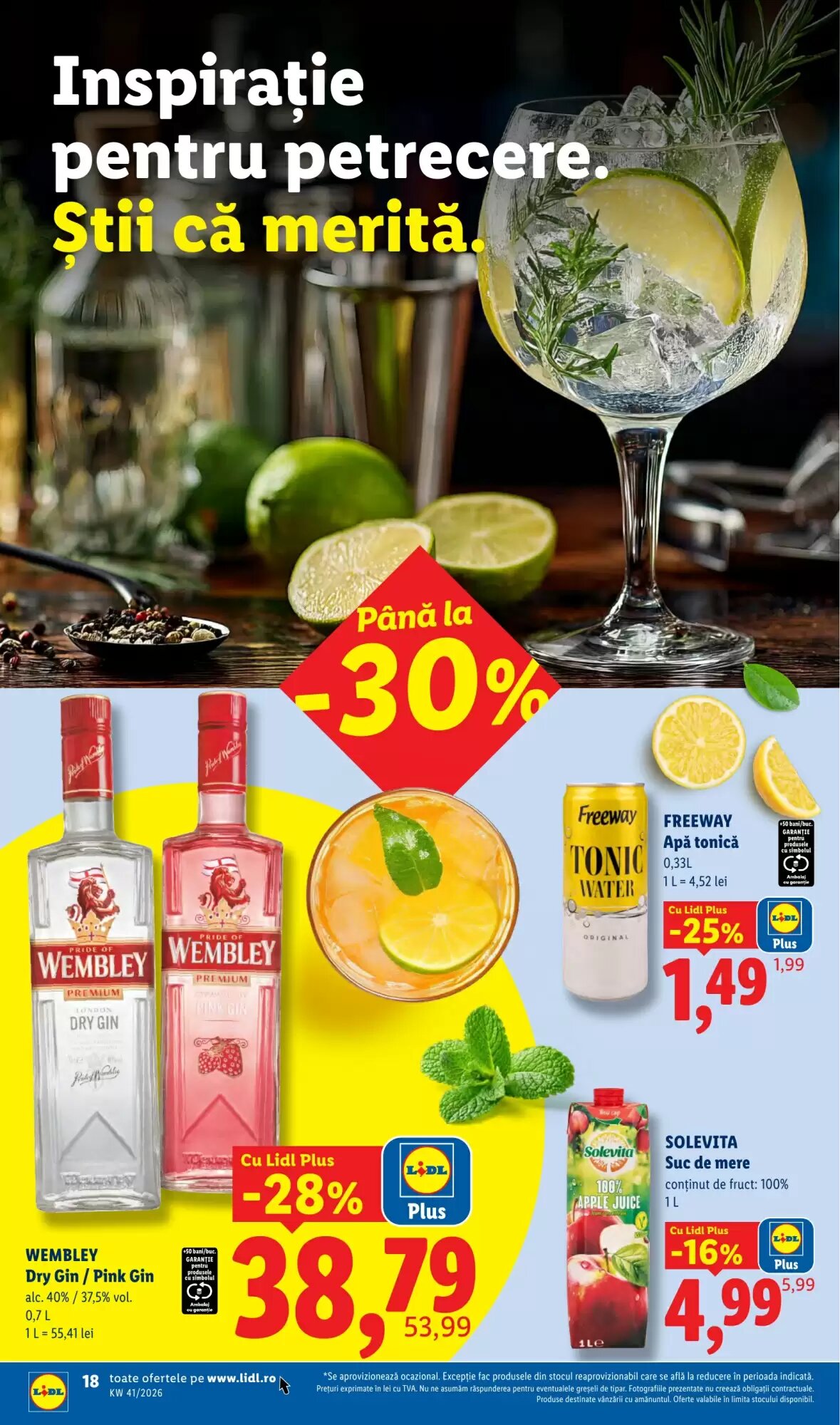 Catalogul cu oferte Lidl valabil de la 05.10.2026 - Pagina 18.