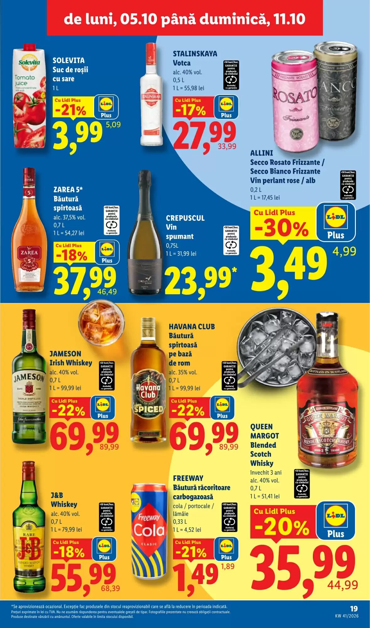 Catalogul cu oferte Lidl valabil de la 05.10.2026 - Pagina 19.