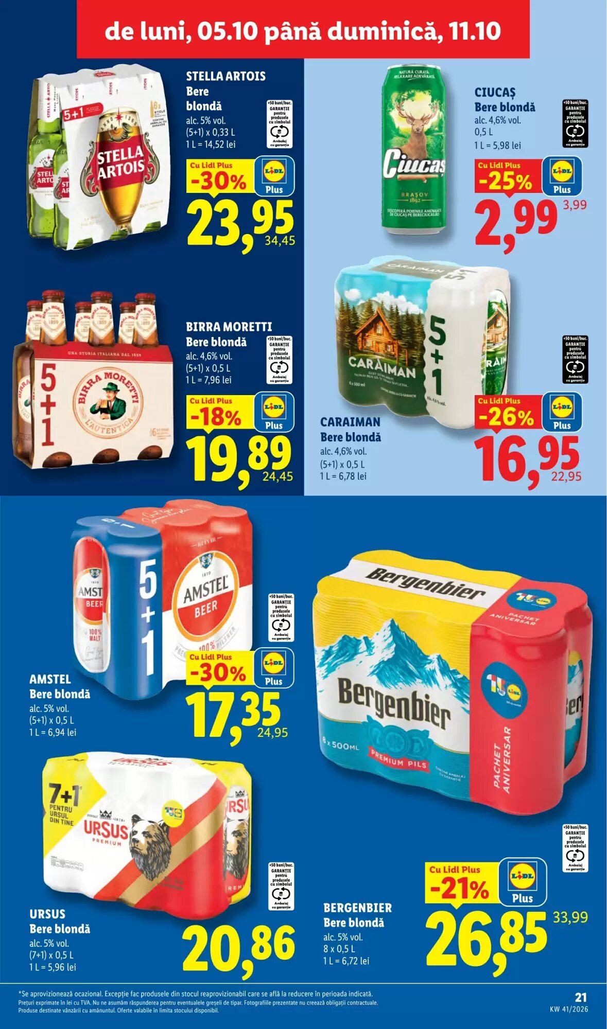 Catalogul cu oferte Lidl valabil de la 05.10.2026 - Pagina 21.
