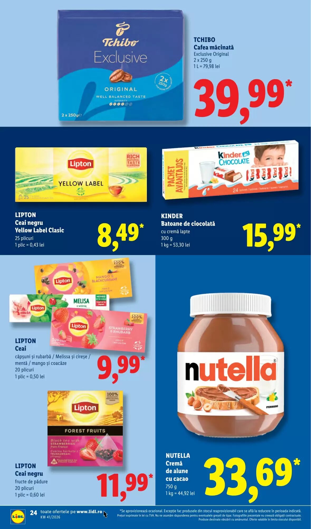 Catalogul cu oferte Lidl valabil de la 05.10.2026 - Pagina 24.