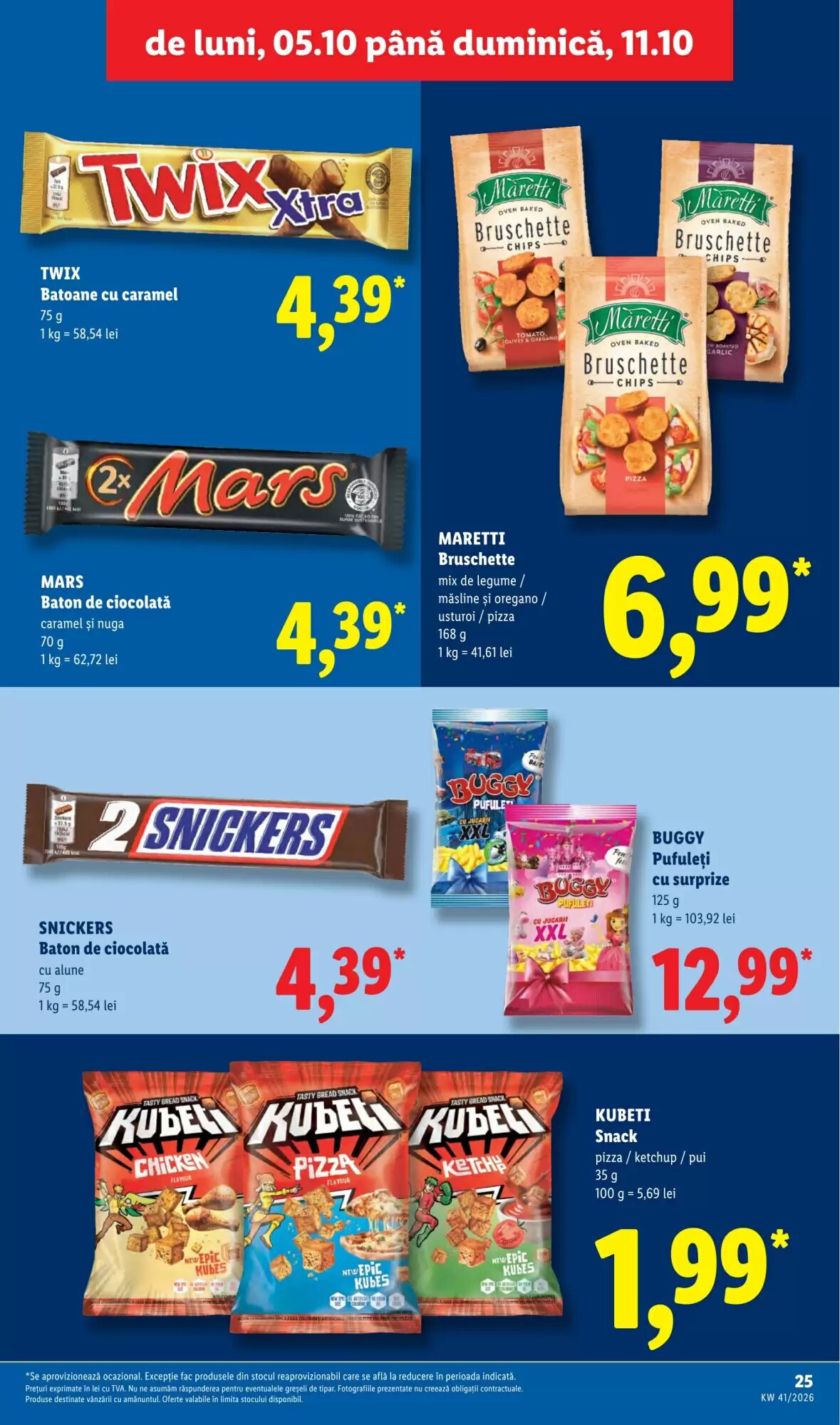 Catalogul cu oferte Lidl valabil de la 05.10.2026 - Pagina 25.