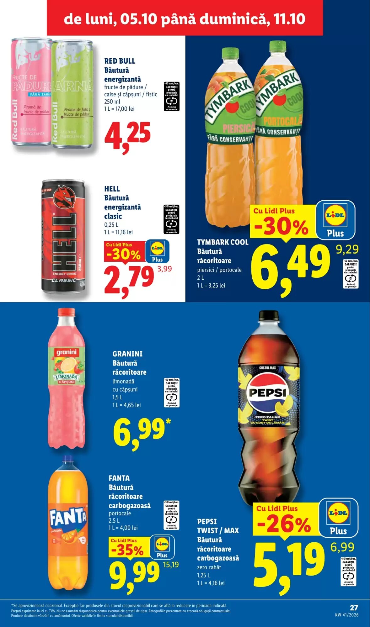 Catalogul cu oferte Lidl valabil de la 05.10.2026 - Pagina 27.