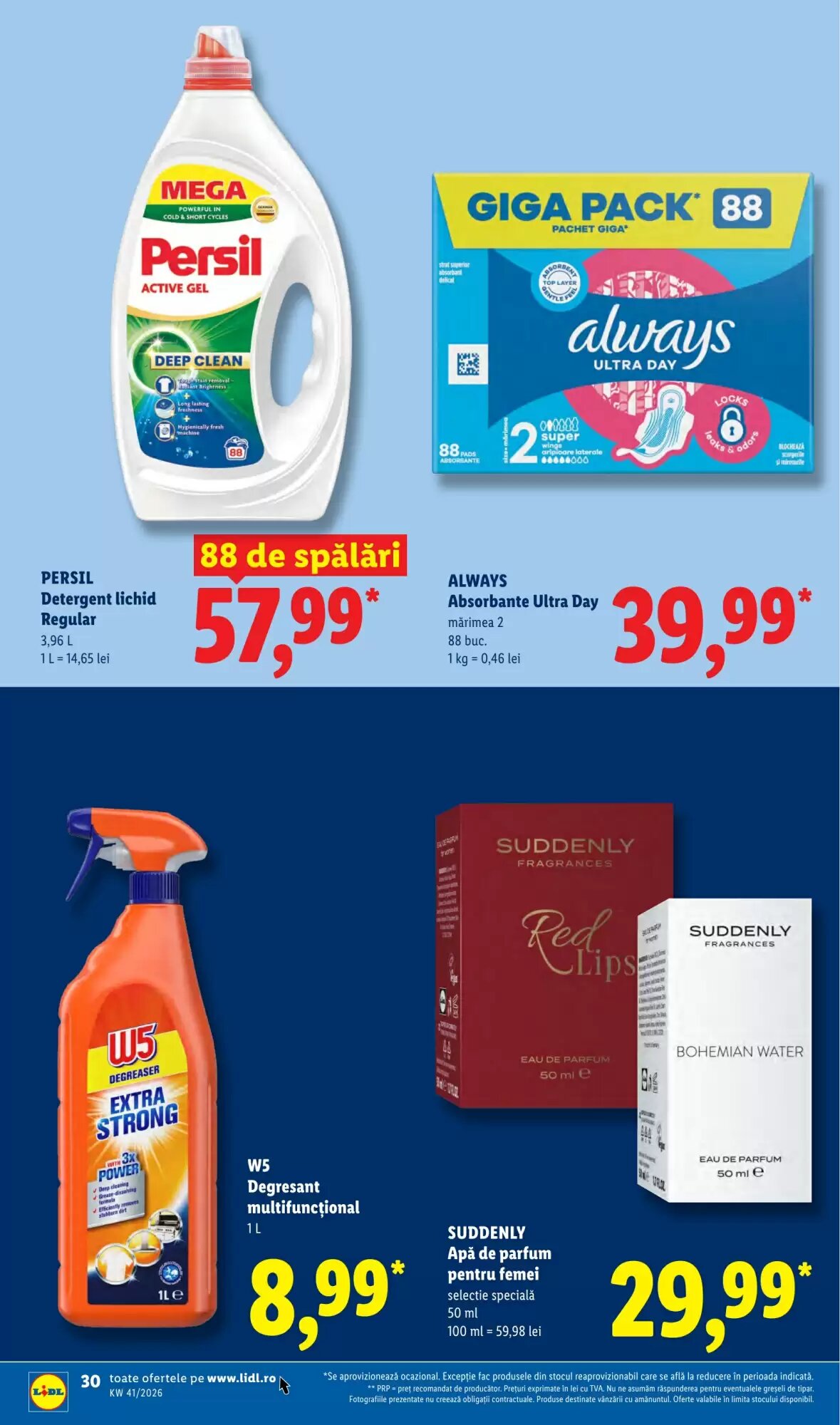 Catalogul cu oferte Lidl valabil de la 05.10.2026 - Pagina 30.