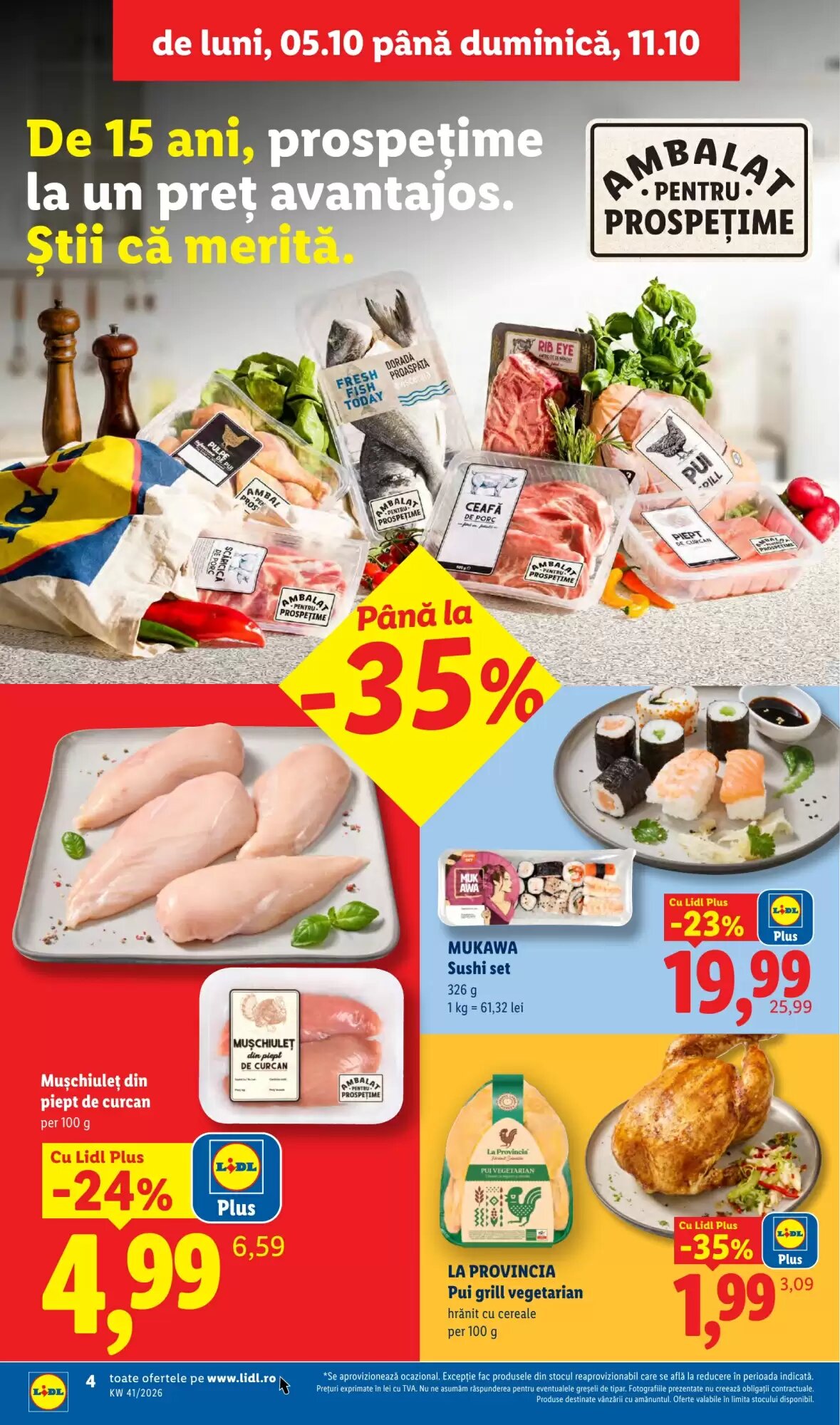 Catalogul cu oferte Lidl valabil de la 05.10.2026 - Pagina 4.