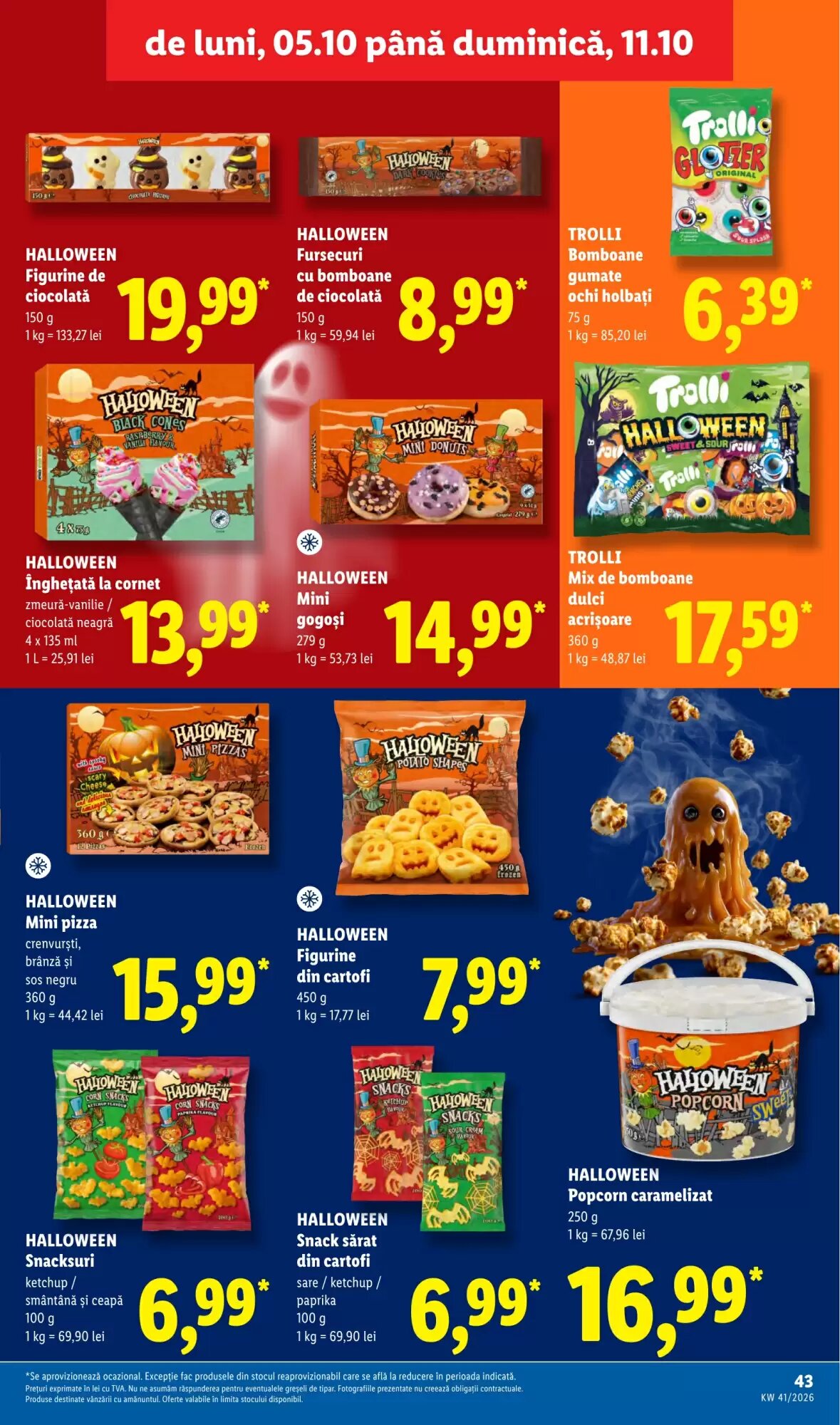 Catalogul cu oferte Lidl valabil de la 05.10.2026 - Pagina 43.