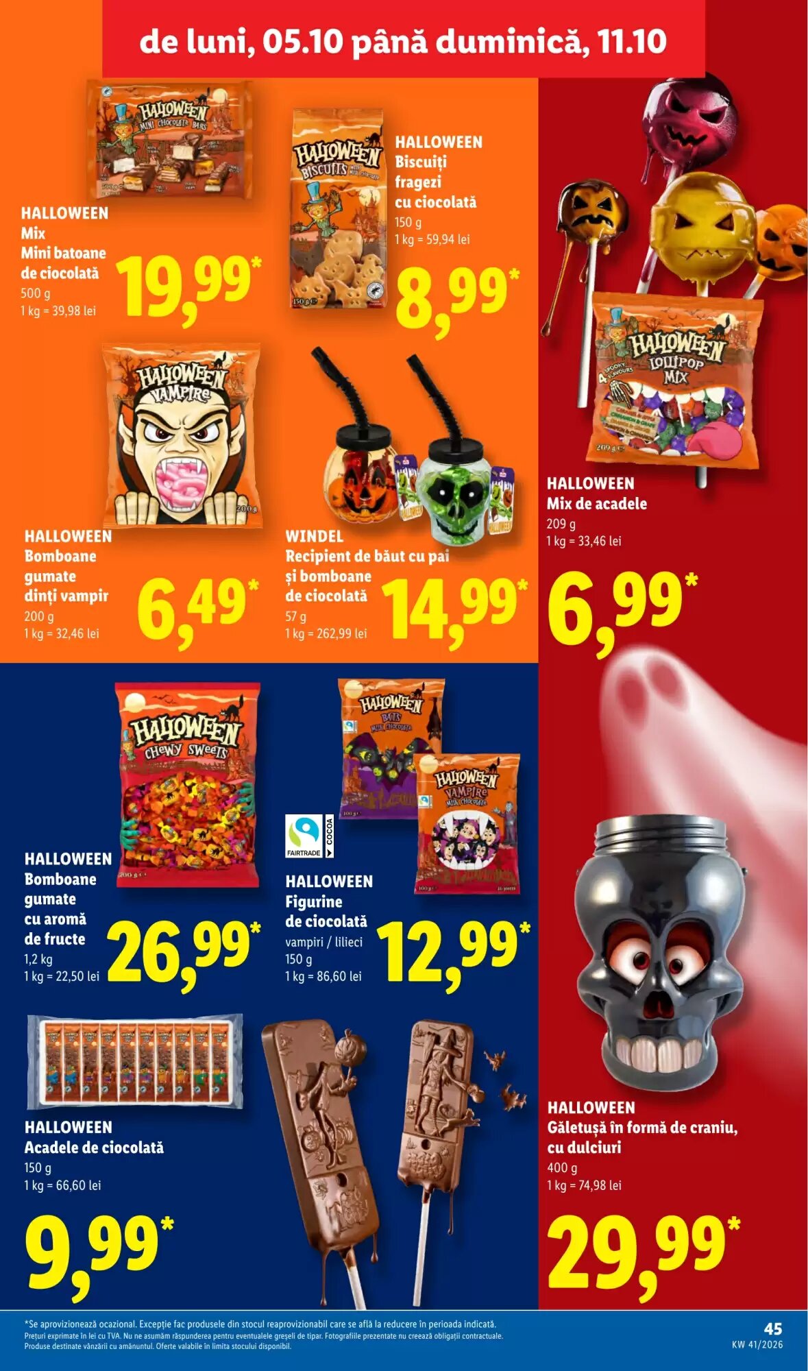 Catalogul cu oferte Lidl valabil de la 05.10.2026 - Pagina 45.