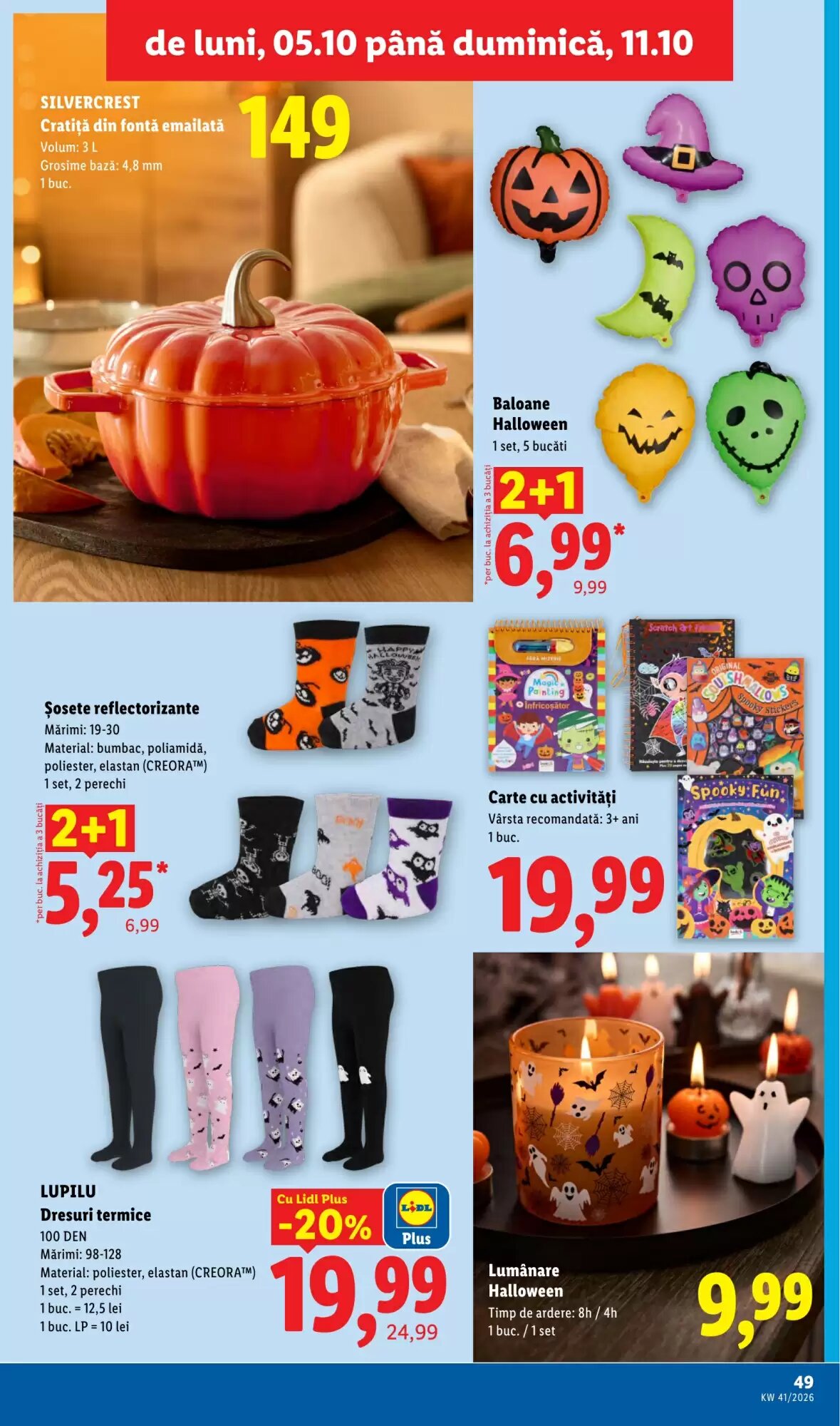 Catalogul cu oferte Lidl valabil de la 05.10.2026 - Pagina 49.