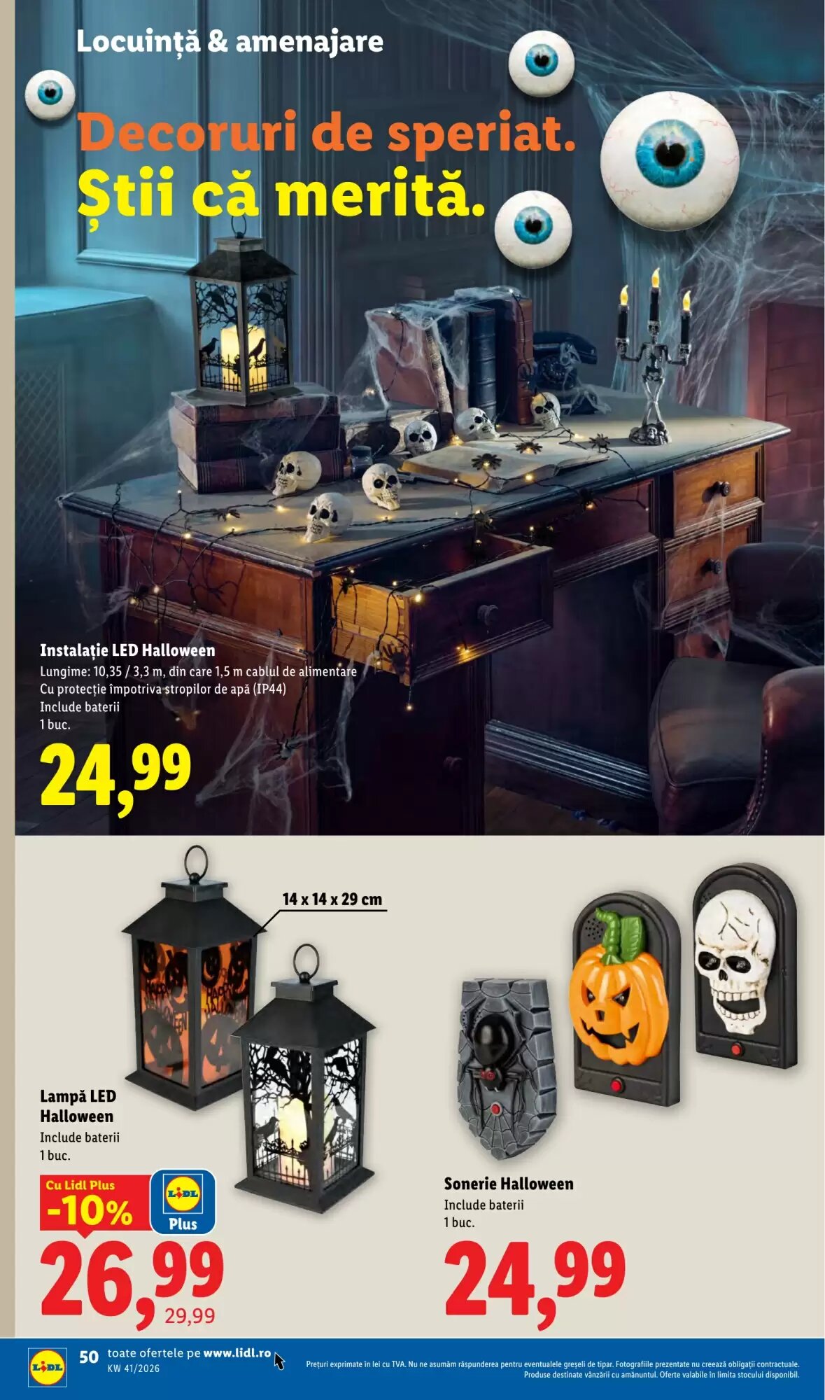 Catalogul cu oferte Lidl valabil de la 05.10.2026 - Pagina 50.