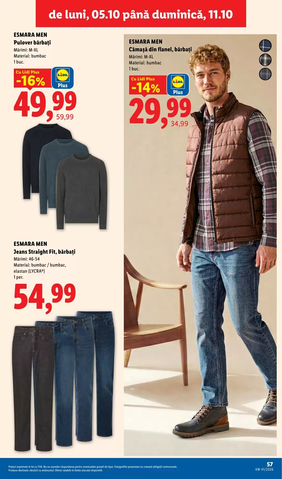 Catalogul cu oferte Lidl valabil de la 05.10.2026 - Pagina 57.