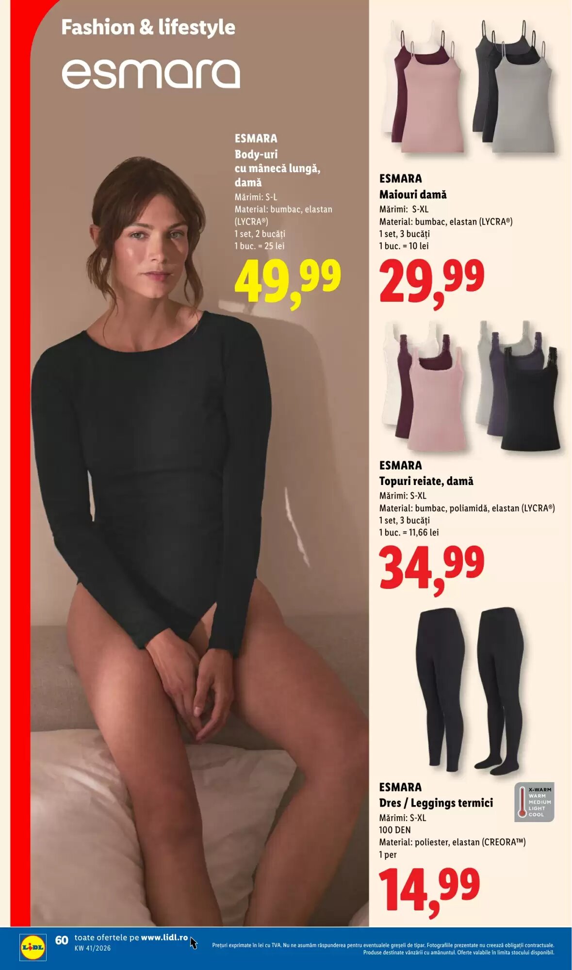 Catalogul cu oferte Lidl valabil de la 05.10.2026 - Pagina 60.