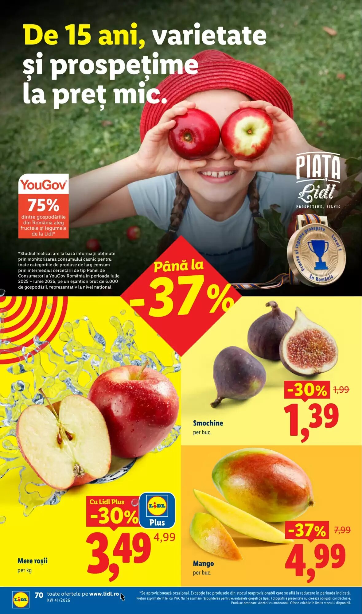 Catalogul cu oferte Lidl valabil de la 05.10.2026 - Pagina 70.
