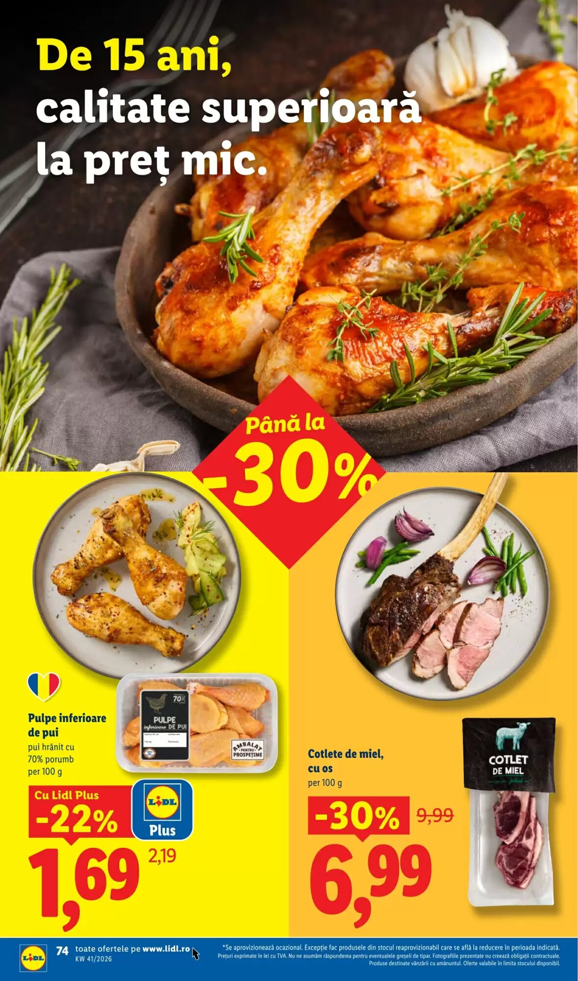 Catalogul cu oferte Lidl valabil de la 05.10.2026 - Pagina 74.